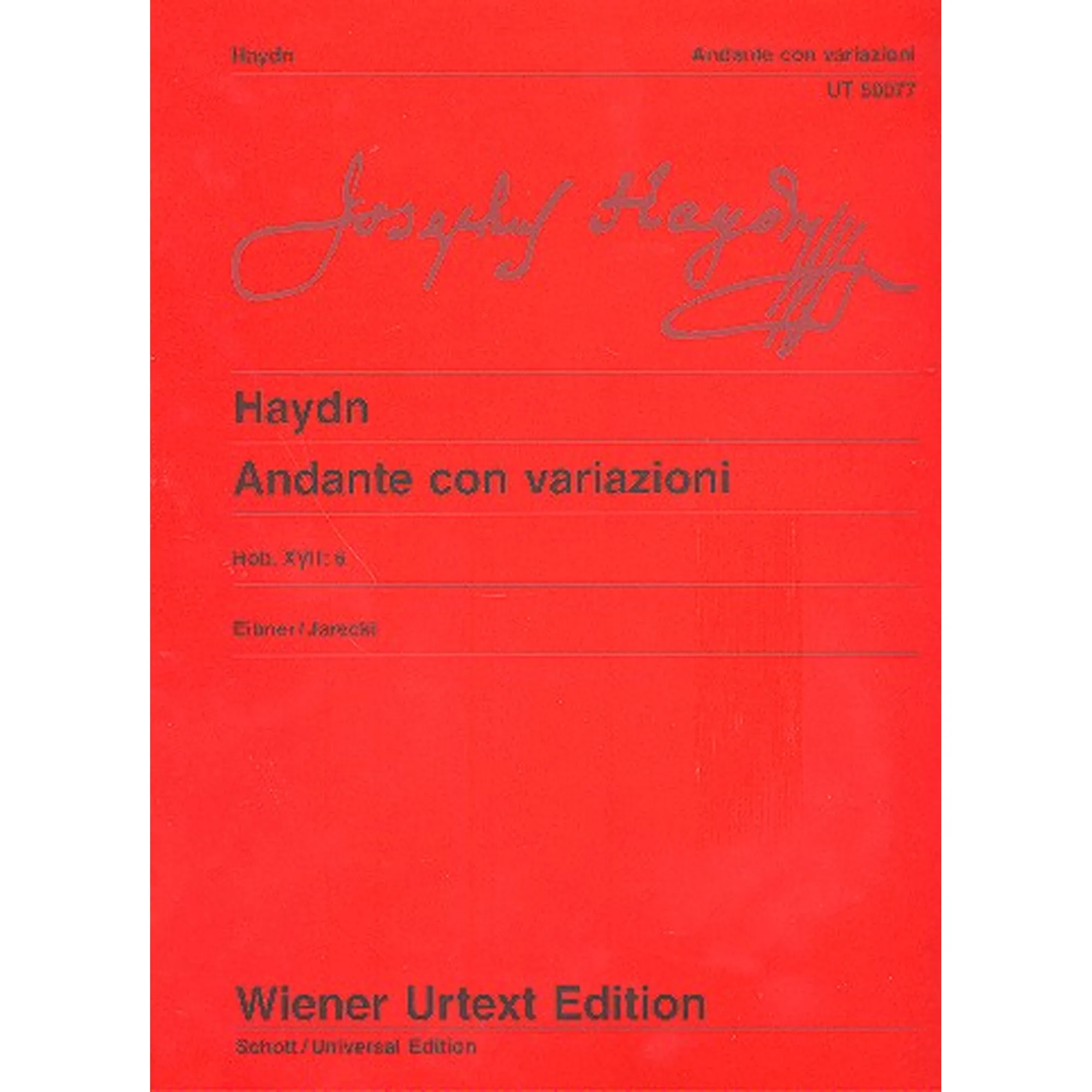 Andante con Variazioni Hob 16/6