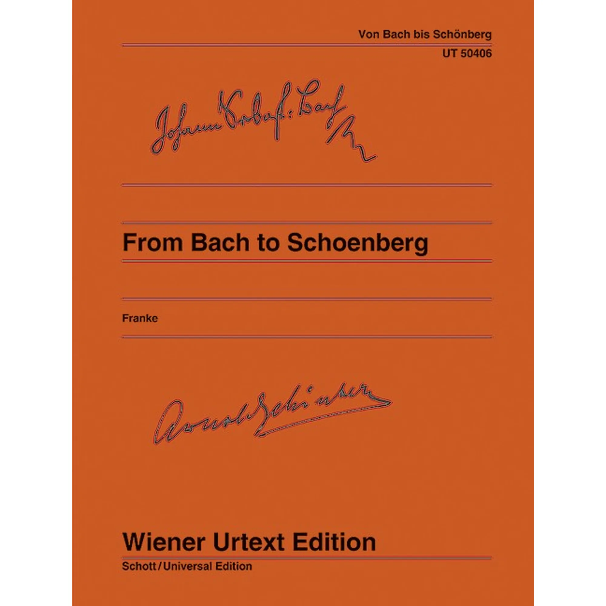 From Bach to Schönberg