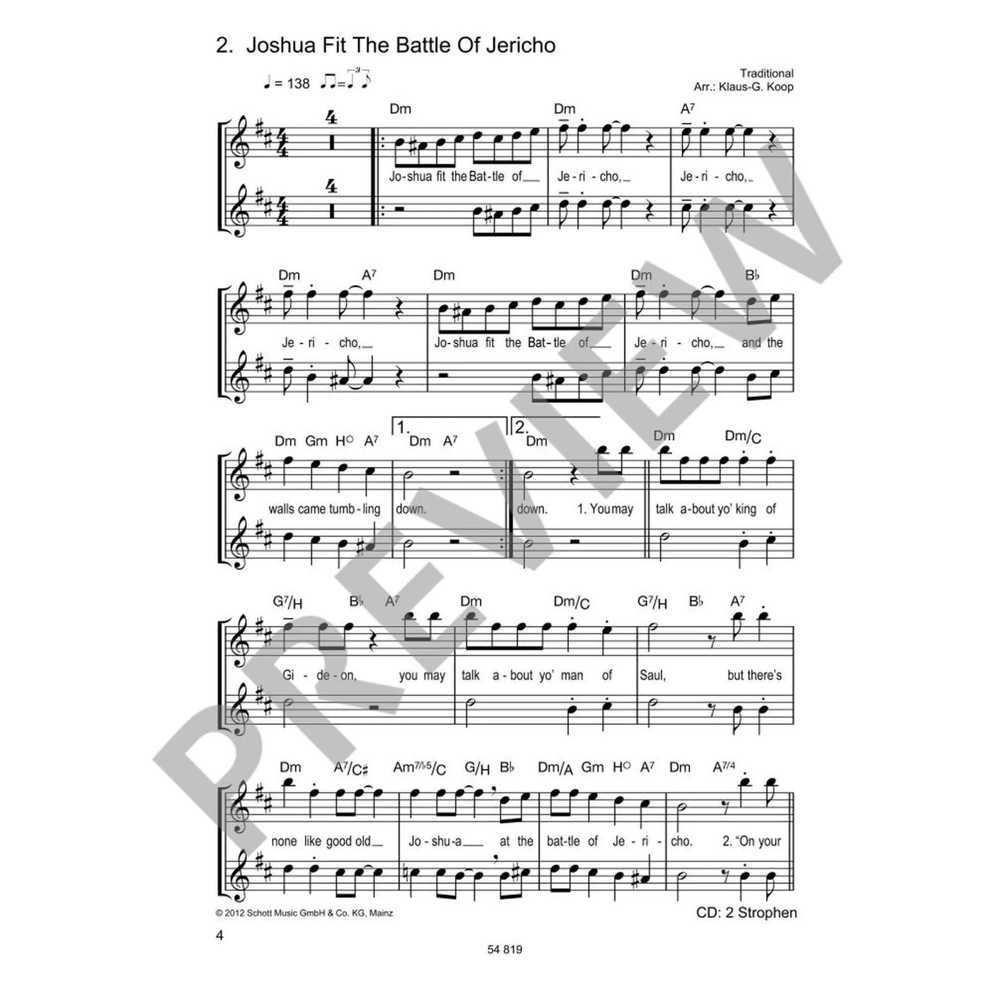Die schönsten Spirituals & Gospels