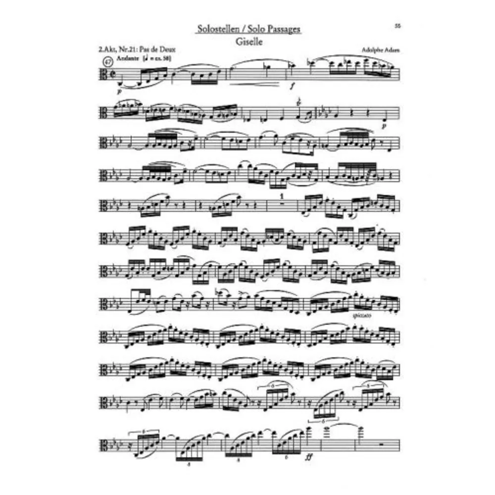 ORCHESTER PROBESPIEL Viola