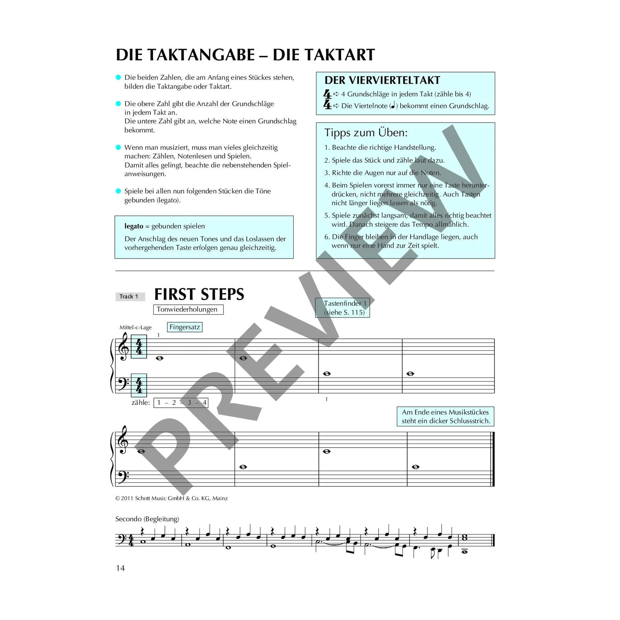 Klavierspielen mein schönstes Hobby 1