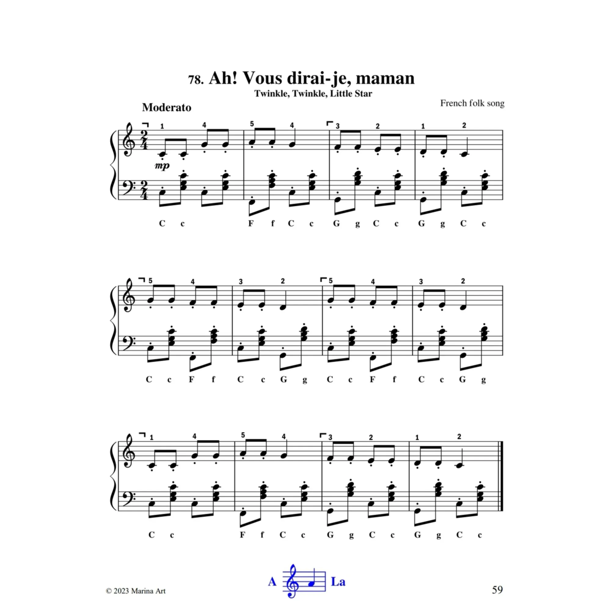 Piano Accordion Book Vol.1: Musical Pieces and Exercices