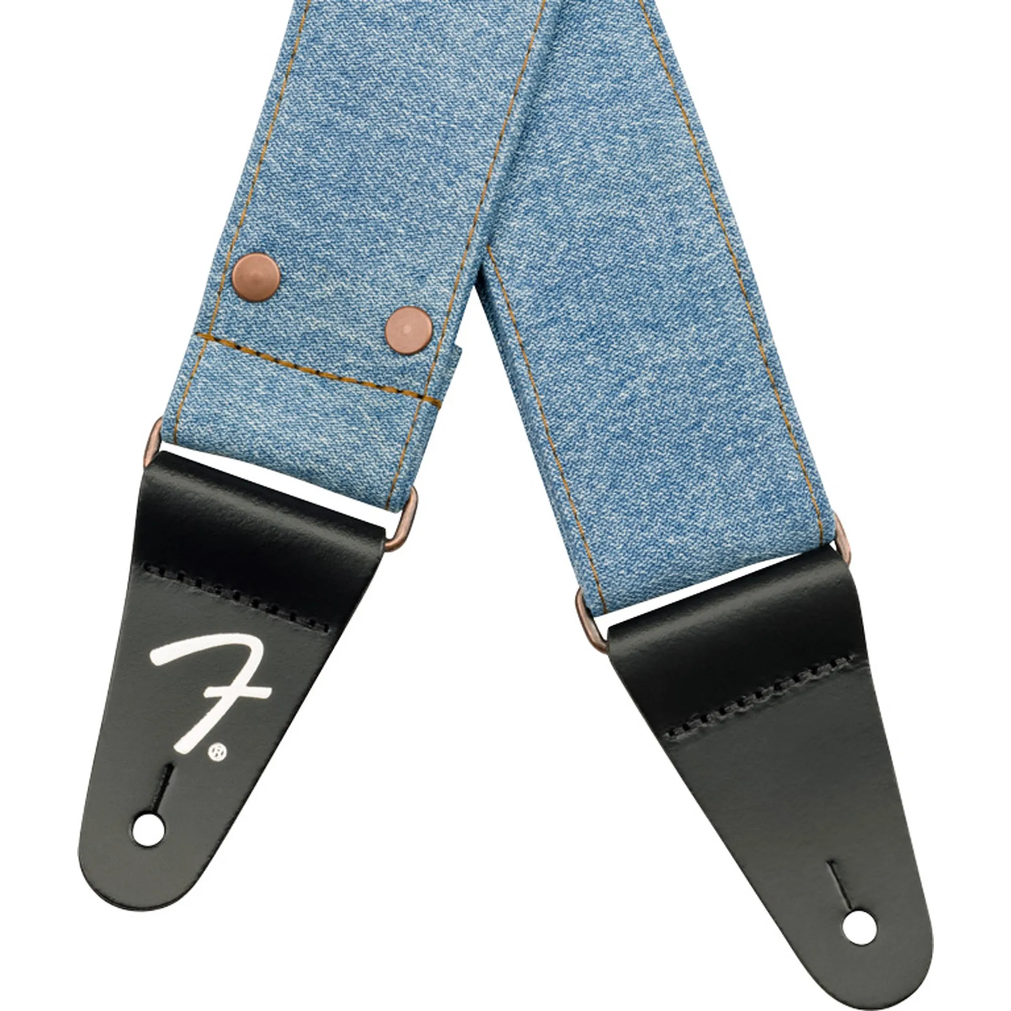 Fender X Wrangler Denim Strap LT Indigo