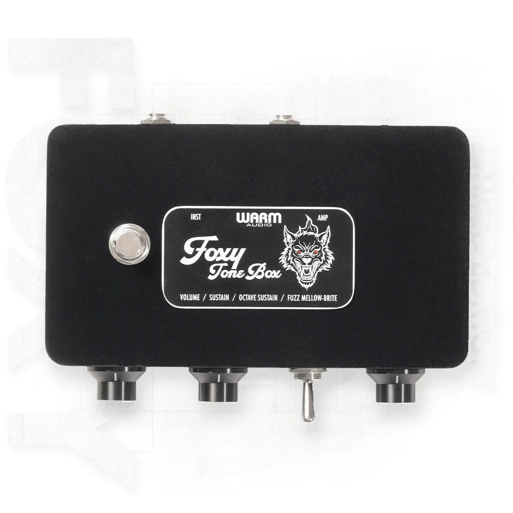 Warm Audio Foxy Tone Box Werewolf Black LIMITED