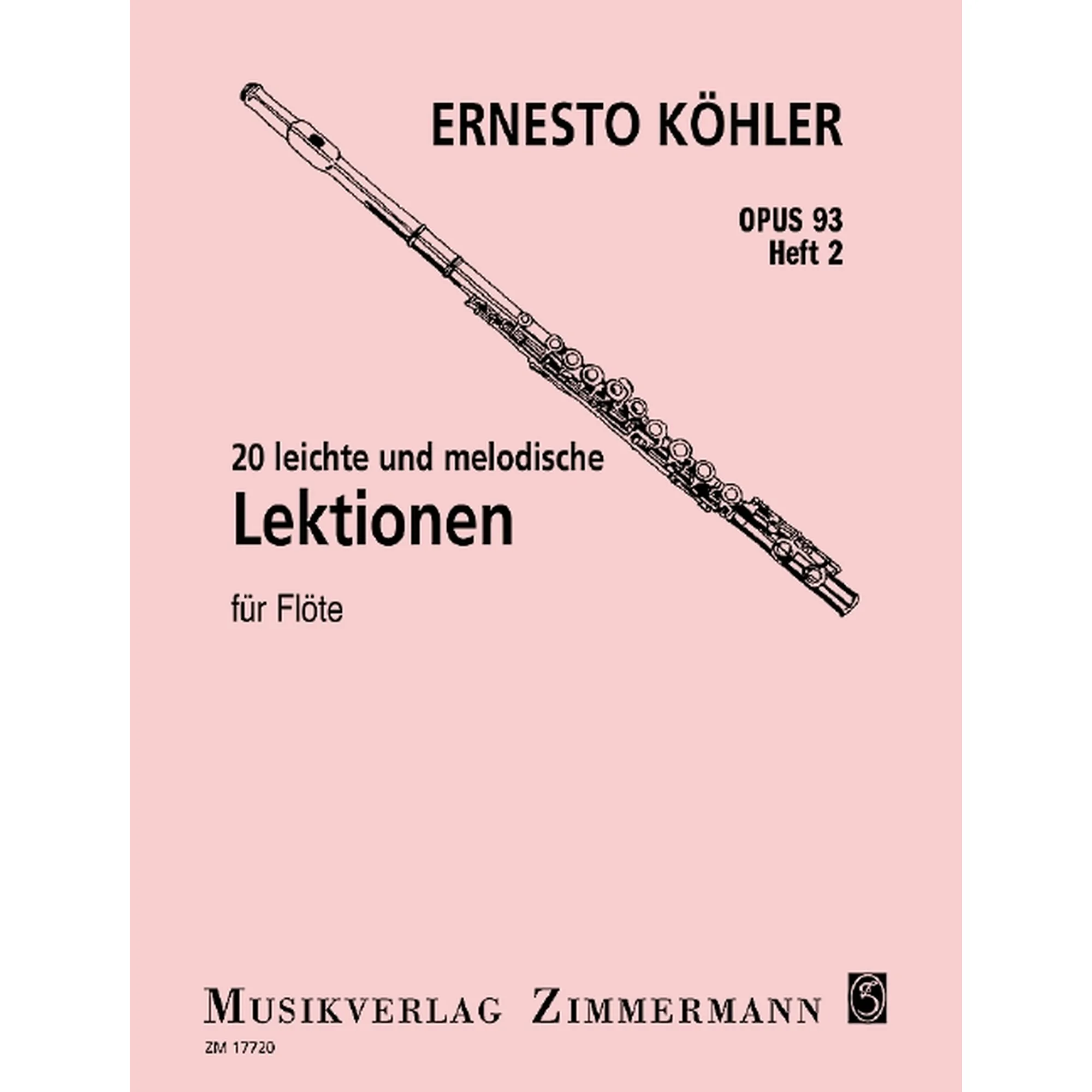 20 leichte und melodische Lektionen op. 93, Heft 2