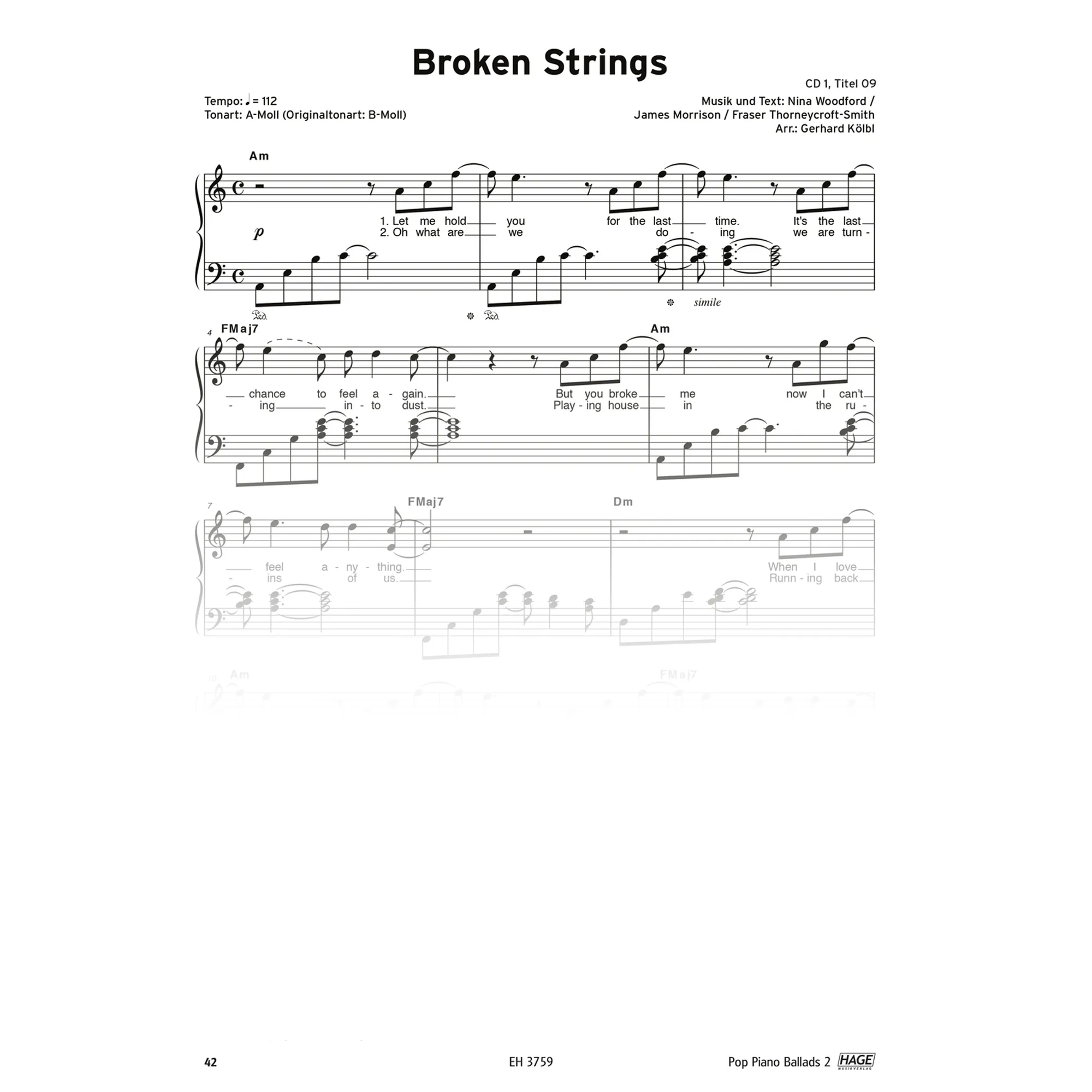 Pop Piano Ballads 2