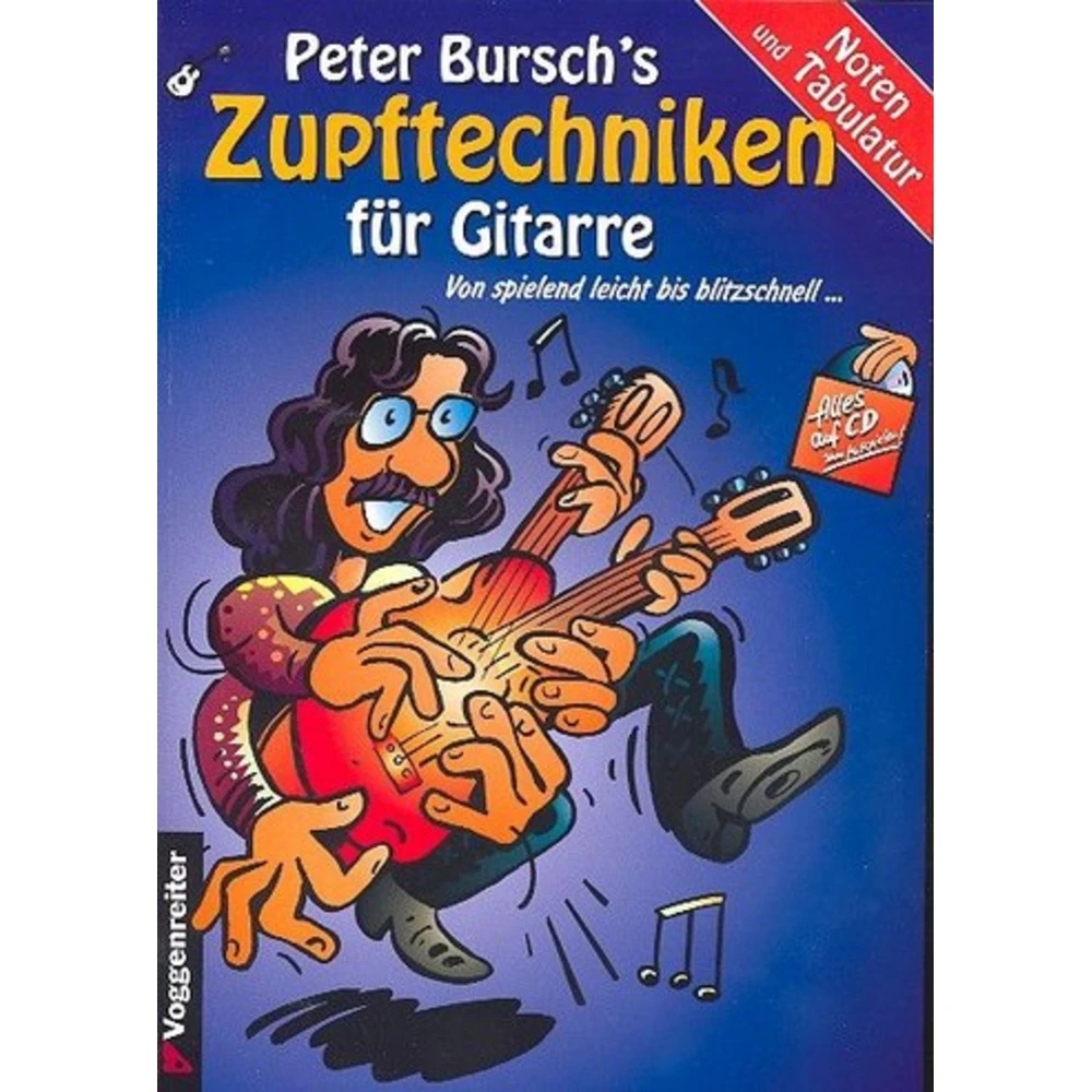 Zupftechniken für Gitarre