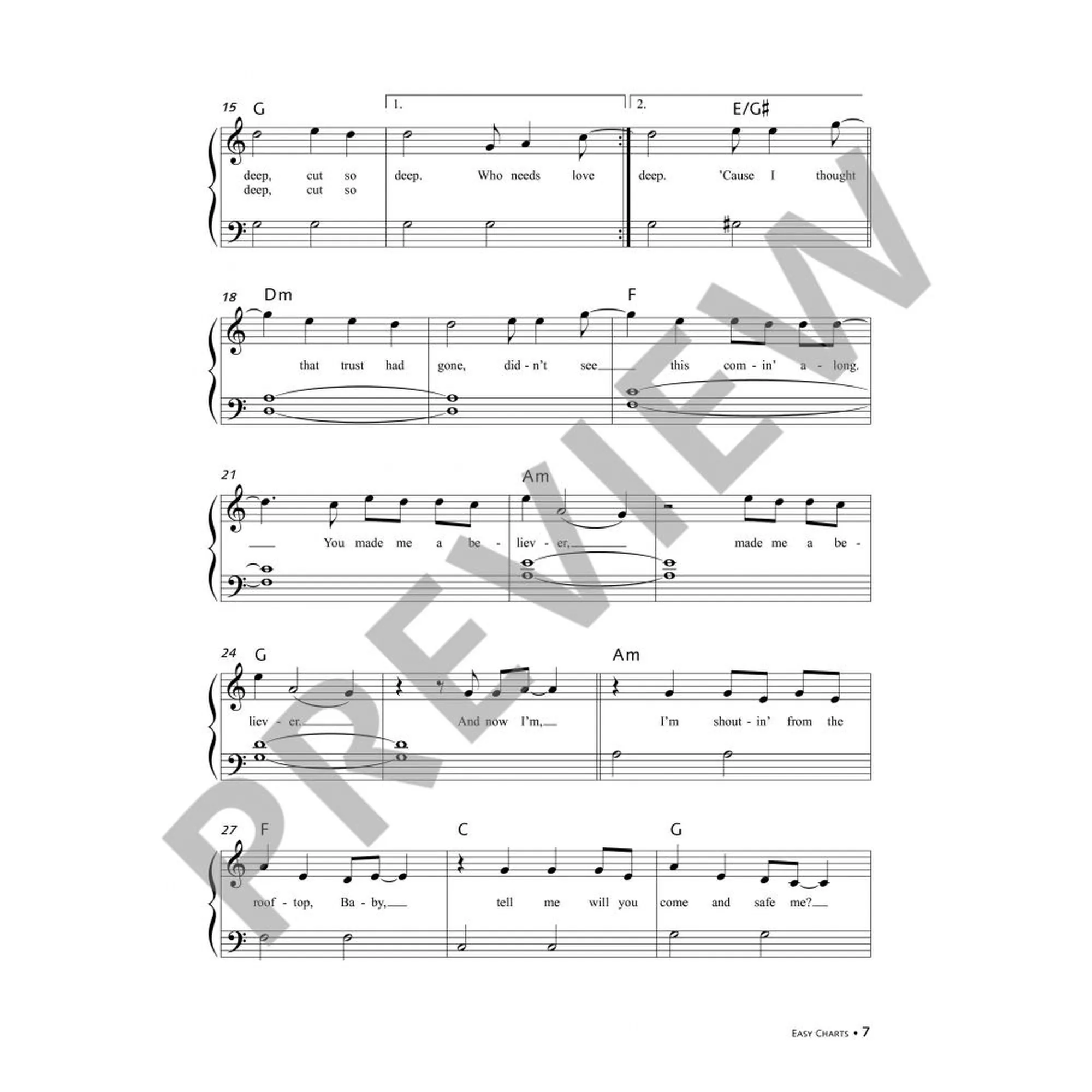 Easy Charts Band 9