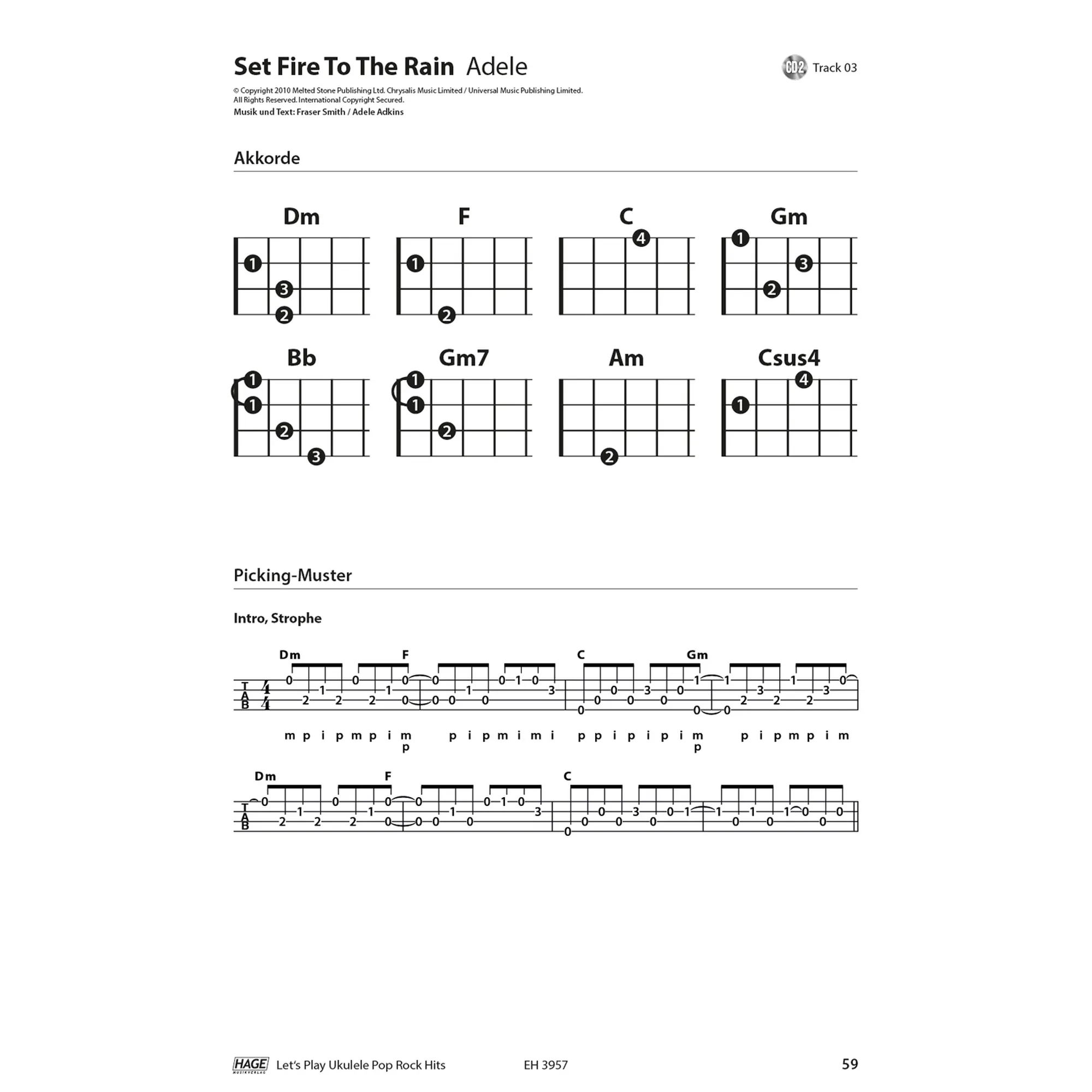 Let´s play Ukulele - Pop Rock Hits
