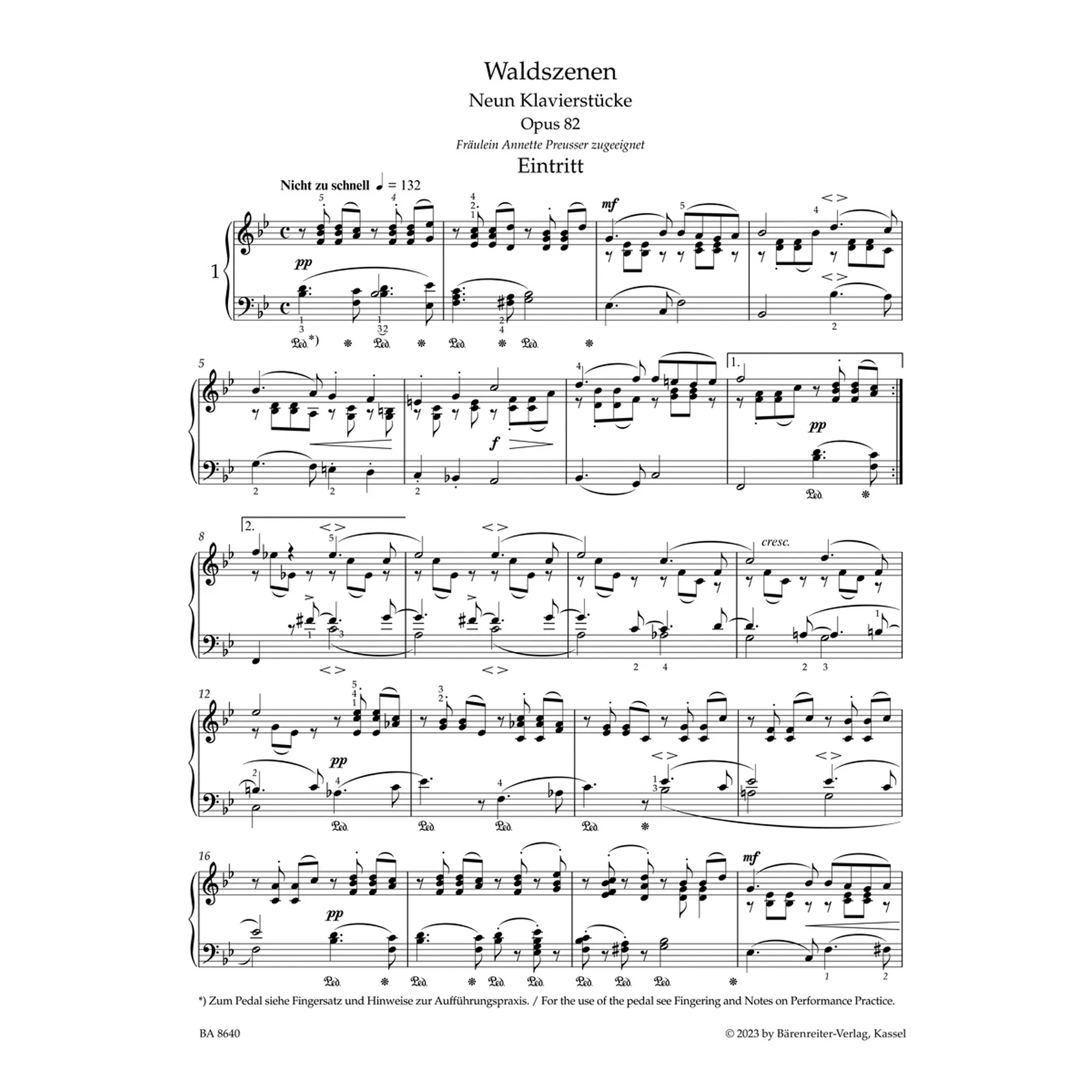 Schumann - Ausgewählte Klavierstücke