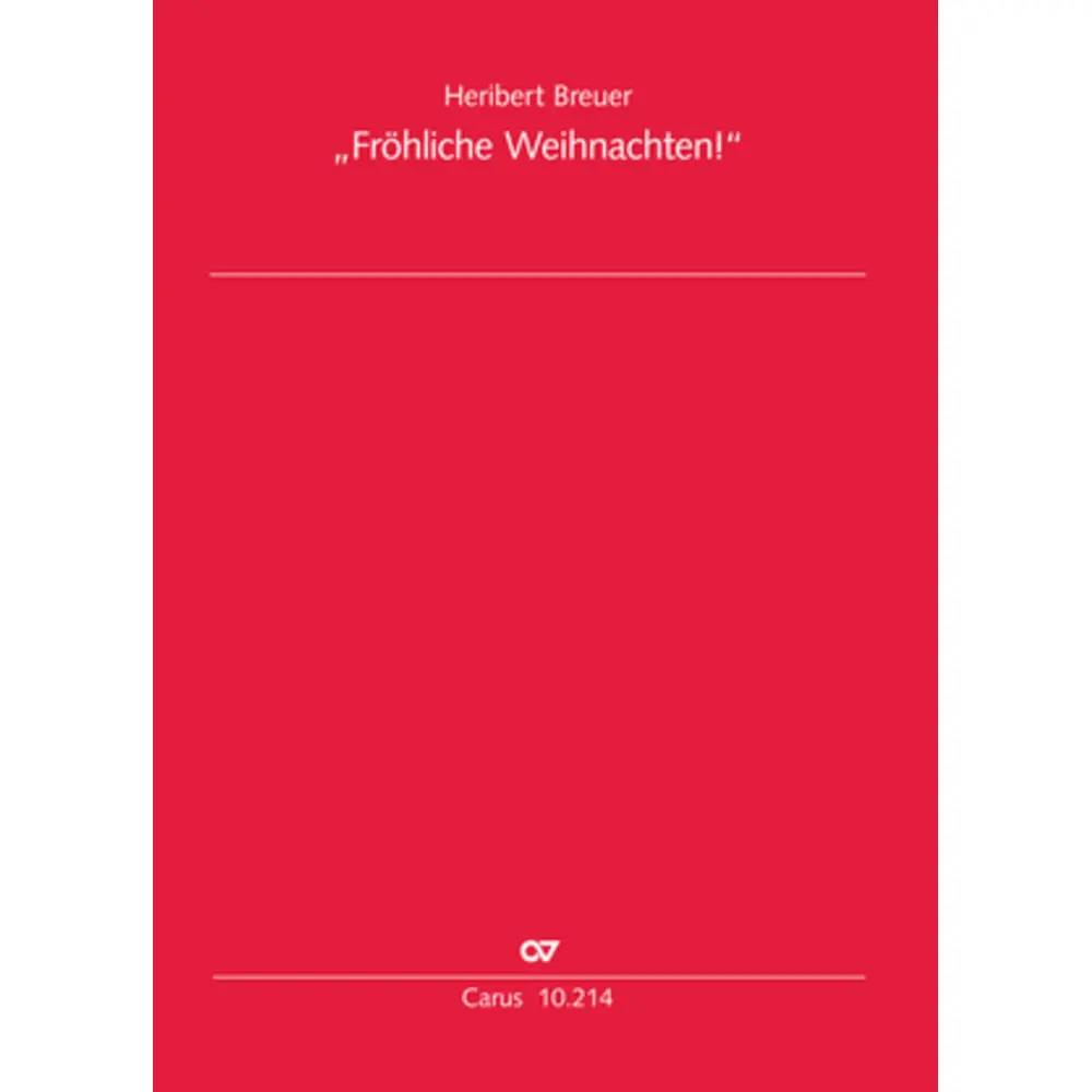 "Fröhliche Weihnachten!"