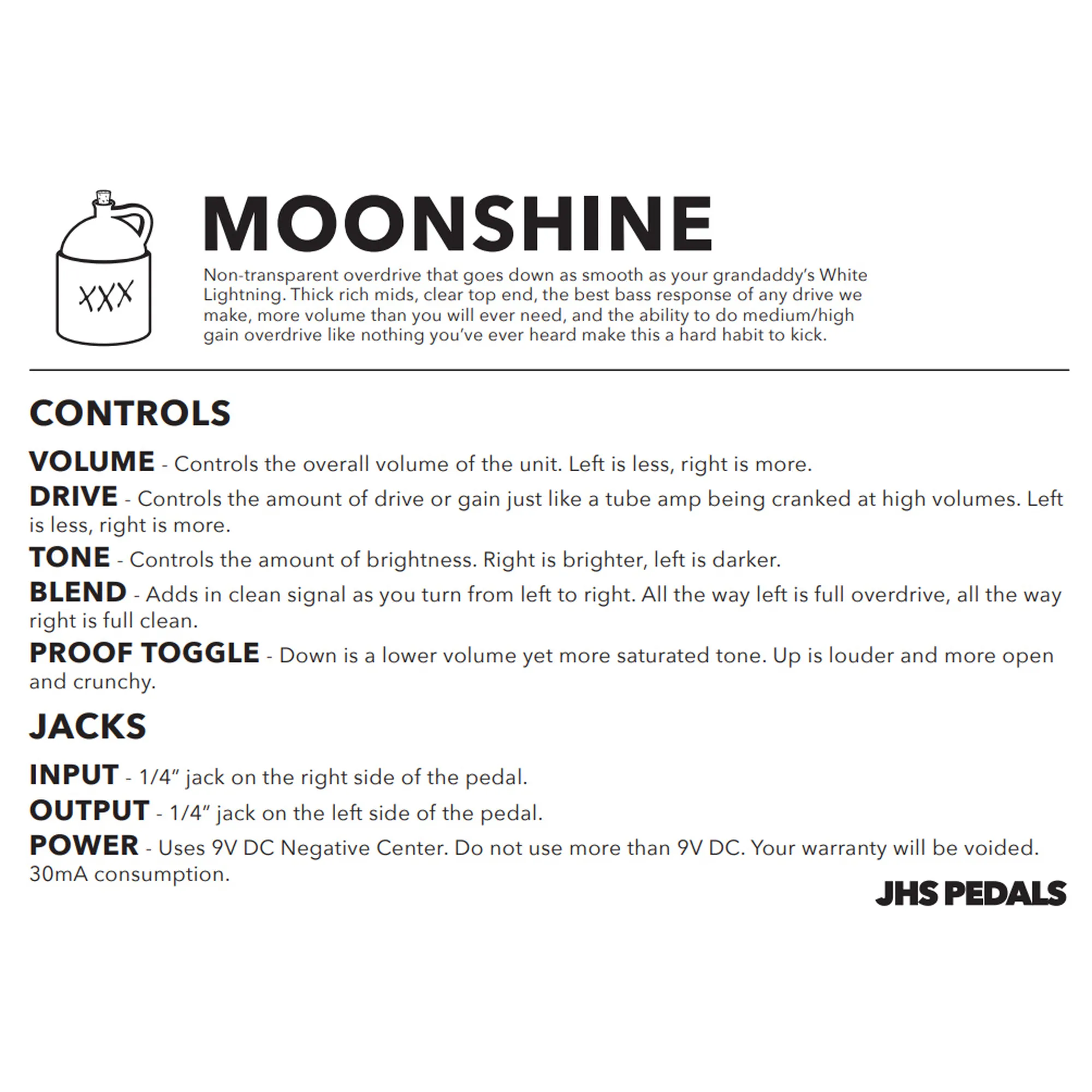 JHS Pedals Moonshine V2