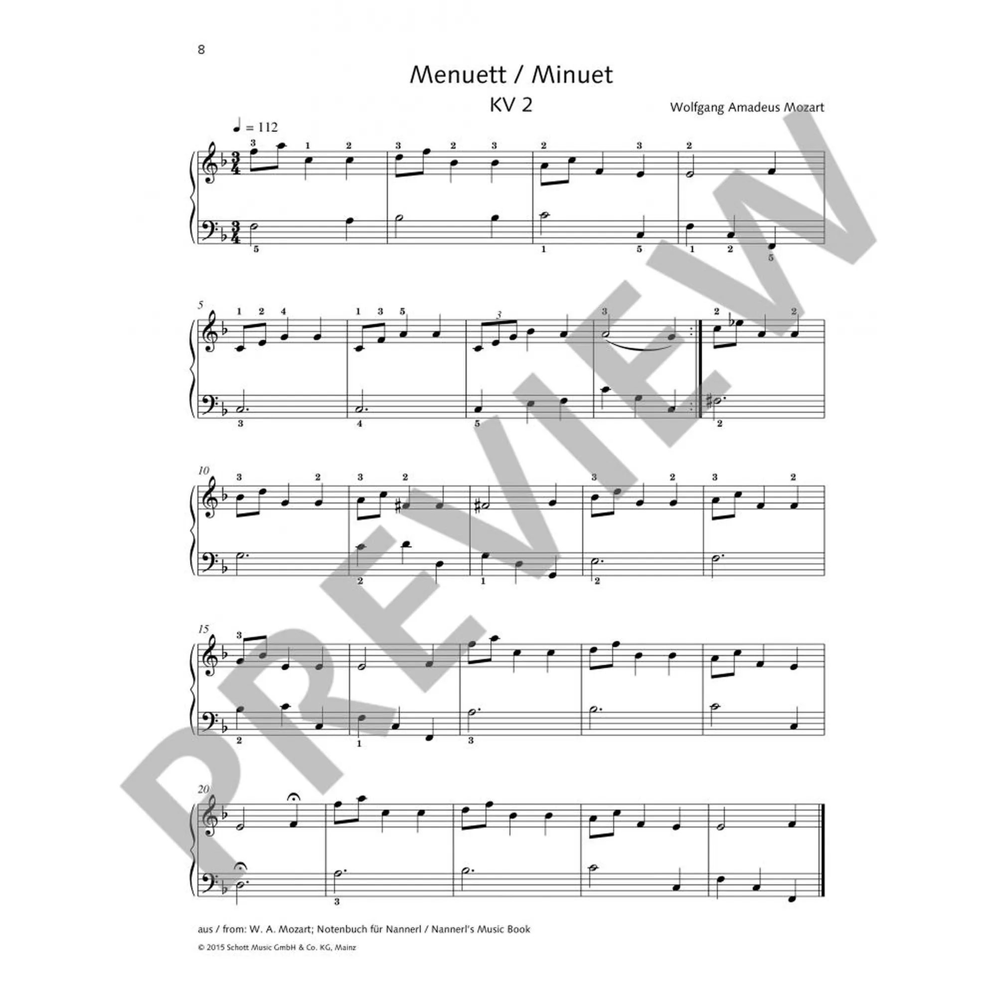 Mein erster Mozart