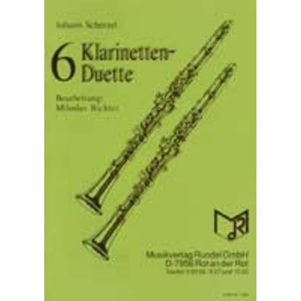 6 Klarinetten-Duette