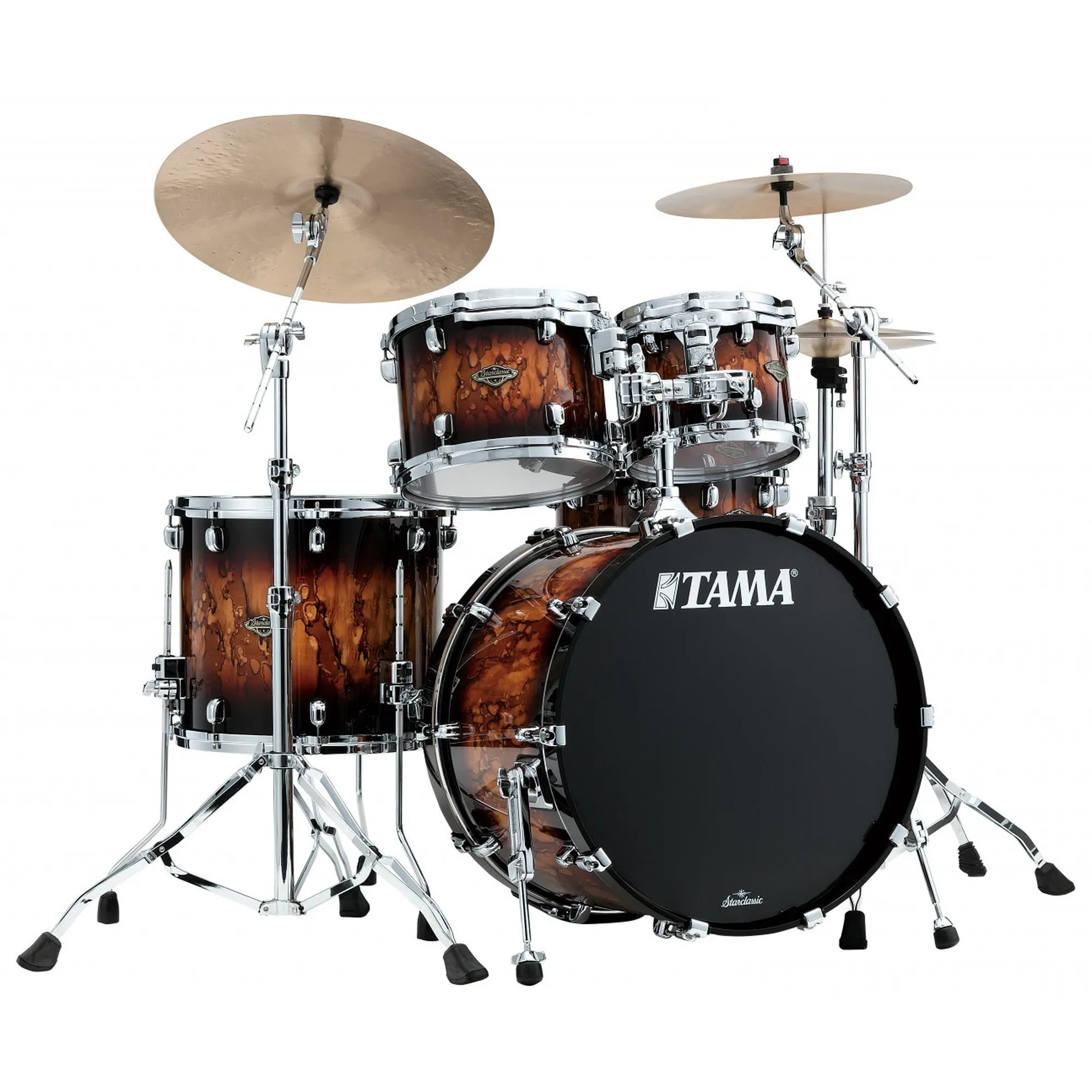 TAMA WBS42S-MBR Starclassic Lacquer Walnut/Birch