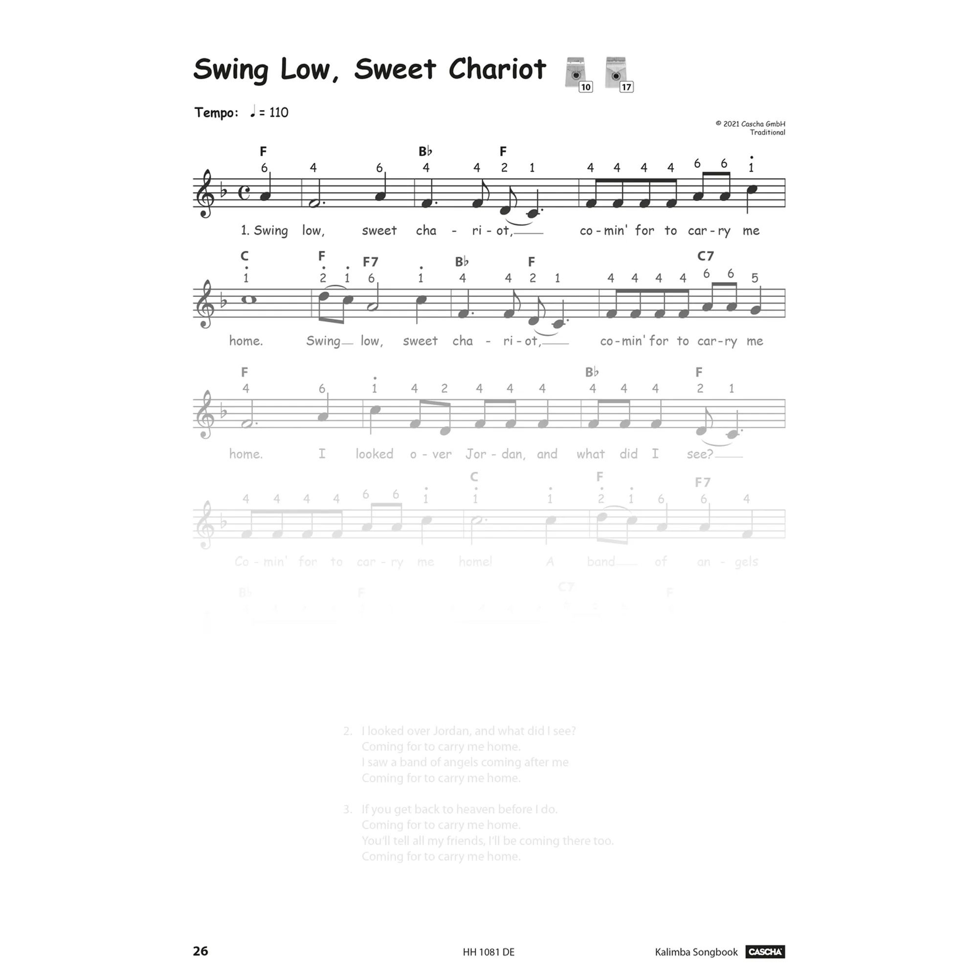 Kalimba Songbook