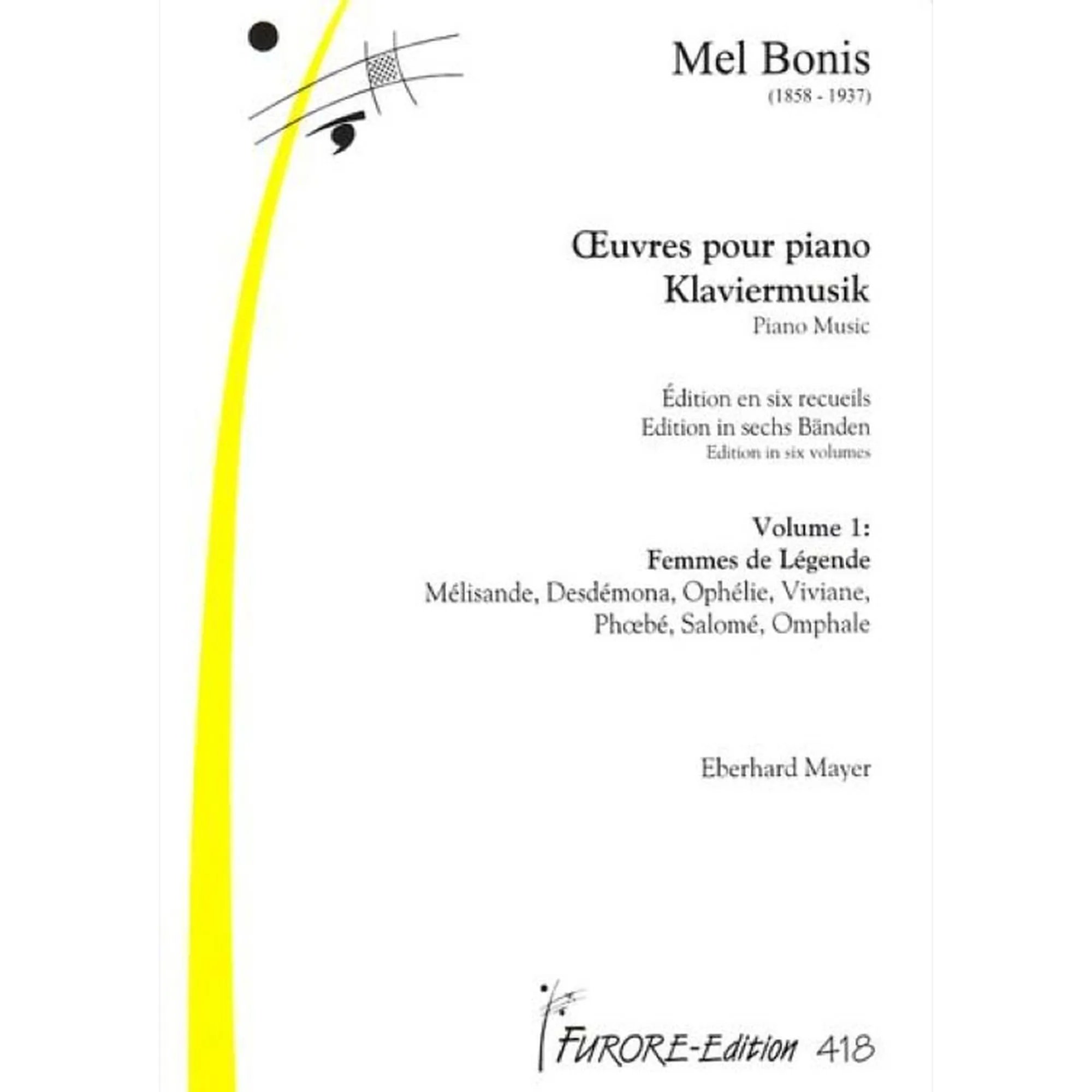 Klaviermusik Band 1 - Femmes de Légende