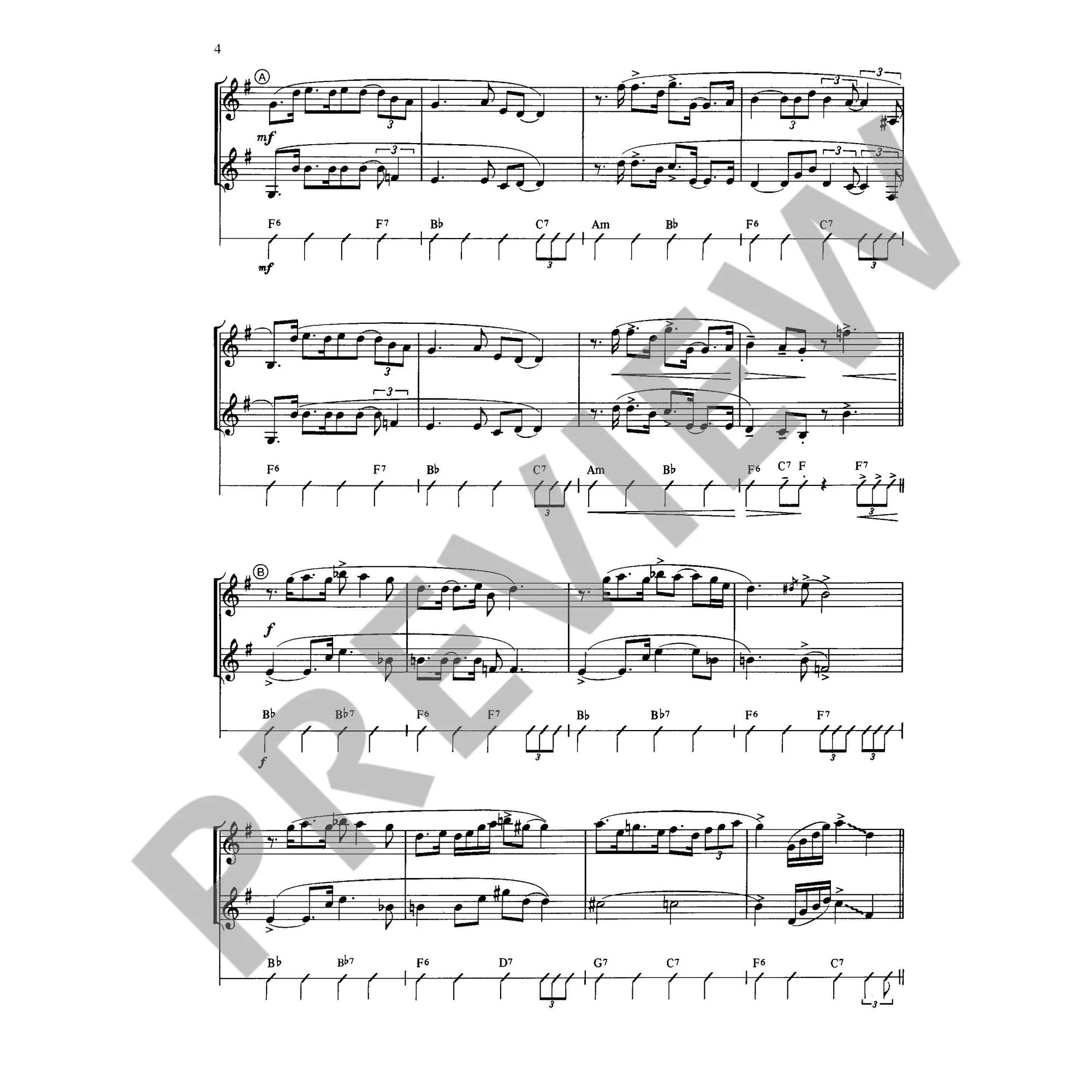 Tanz und Jazz-Duette Band 2