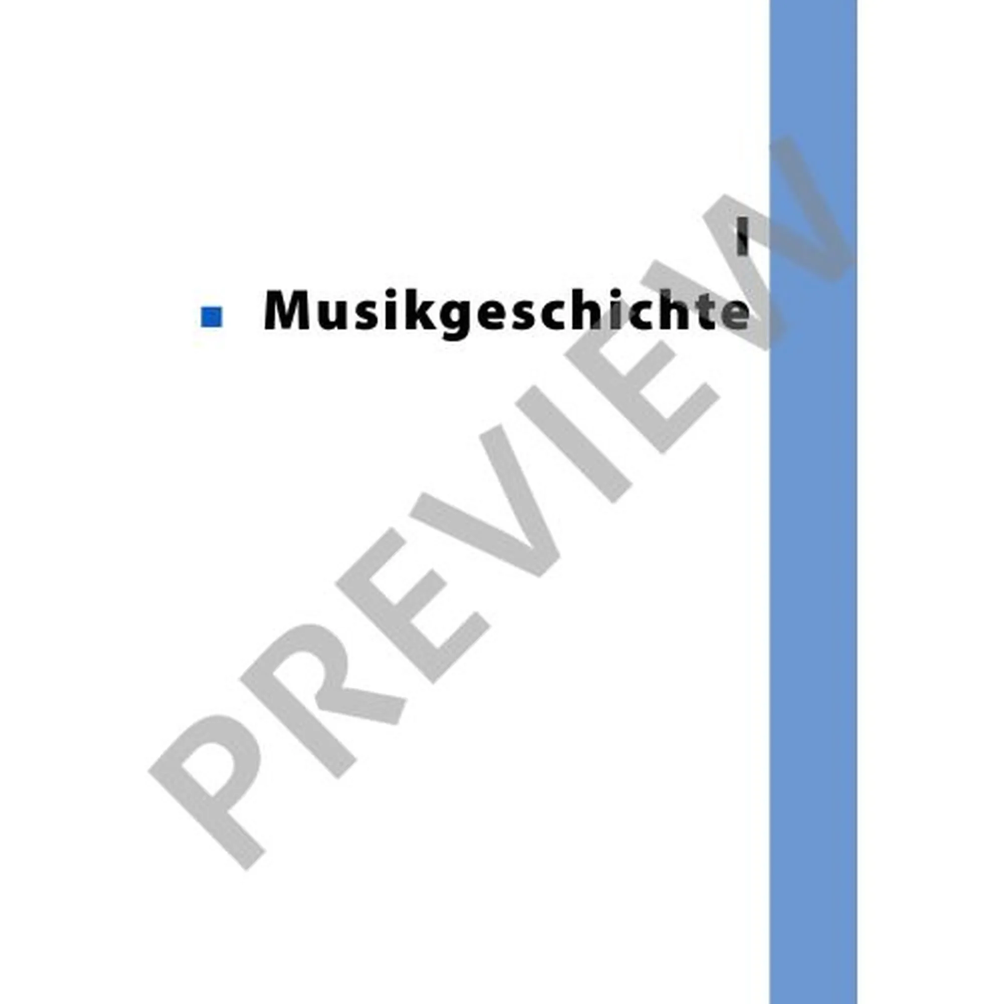 Klassische Musik im Überblick : Epochen - Komponisten - Gattungen
