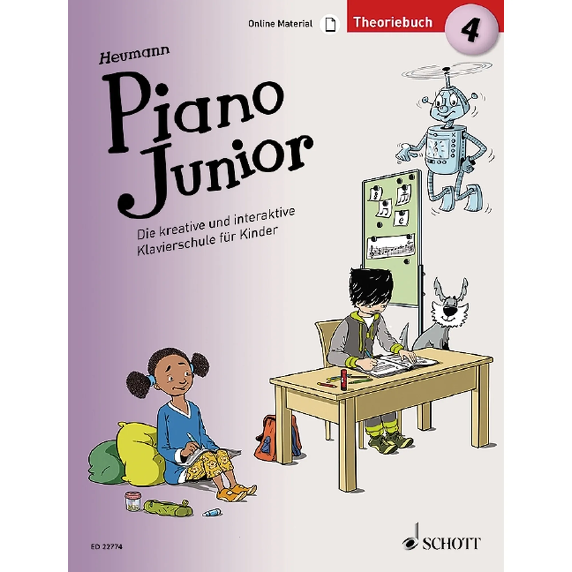 Piano junior - Theoriebuch Band 4