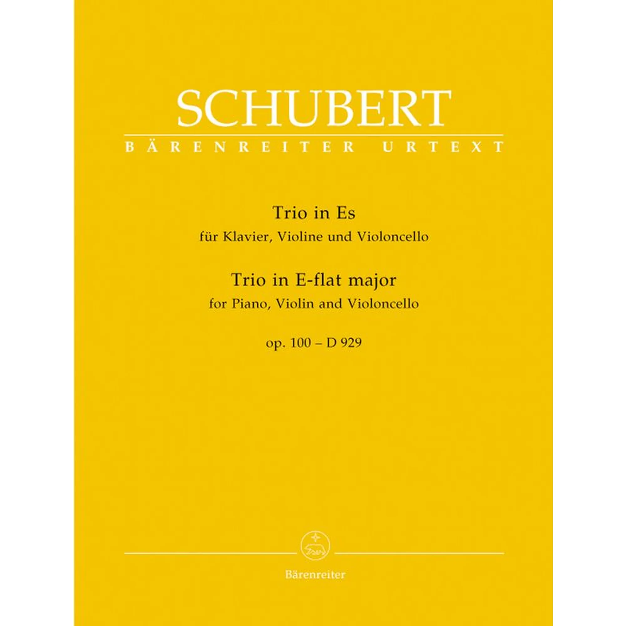 Trio Es-Dur op. 100 D929