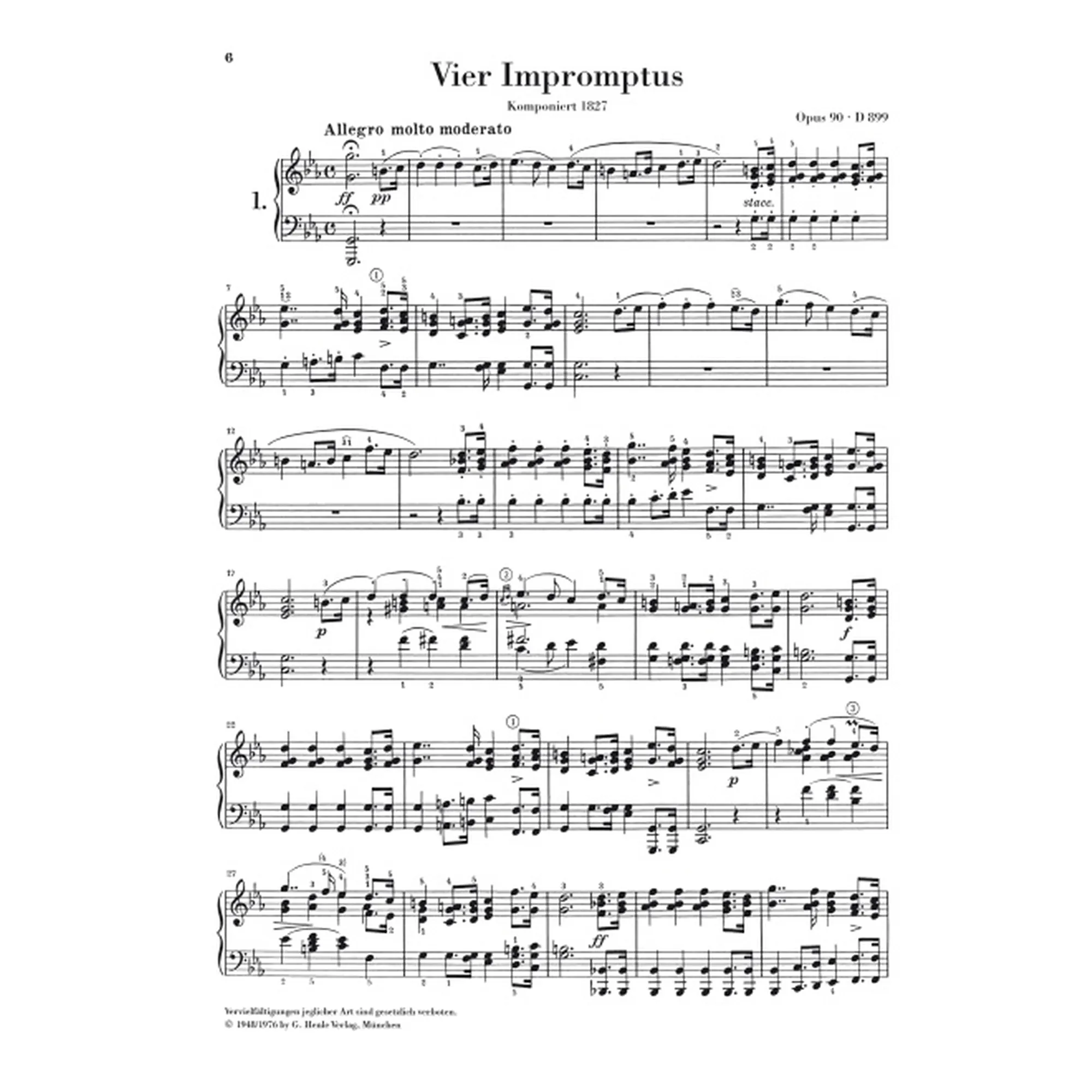Impromptus und Moments Musicaux