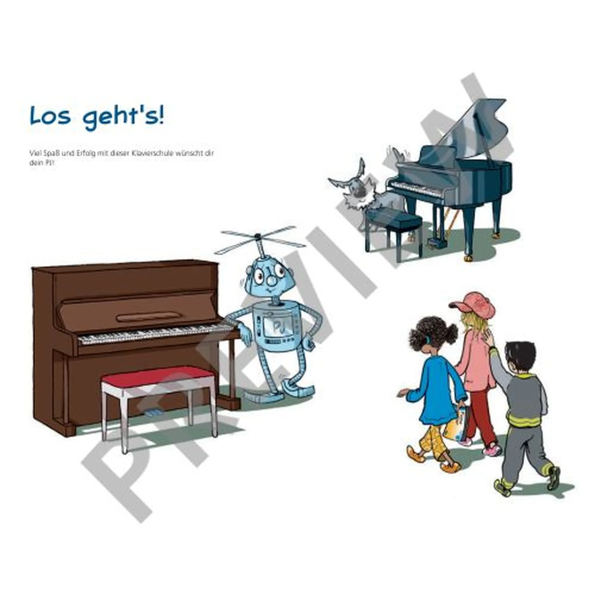 Piano junior - Klavierschule Band 1