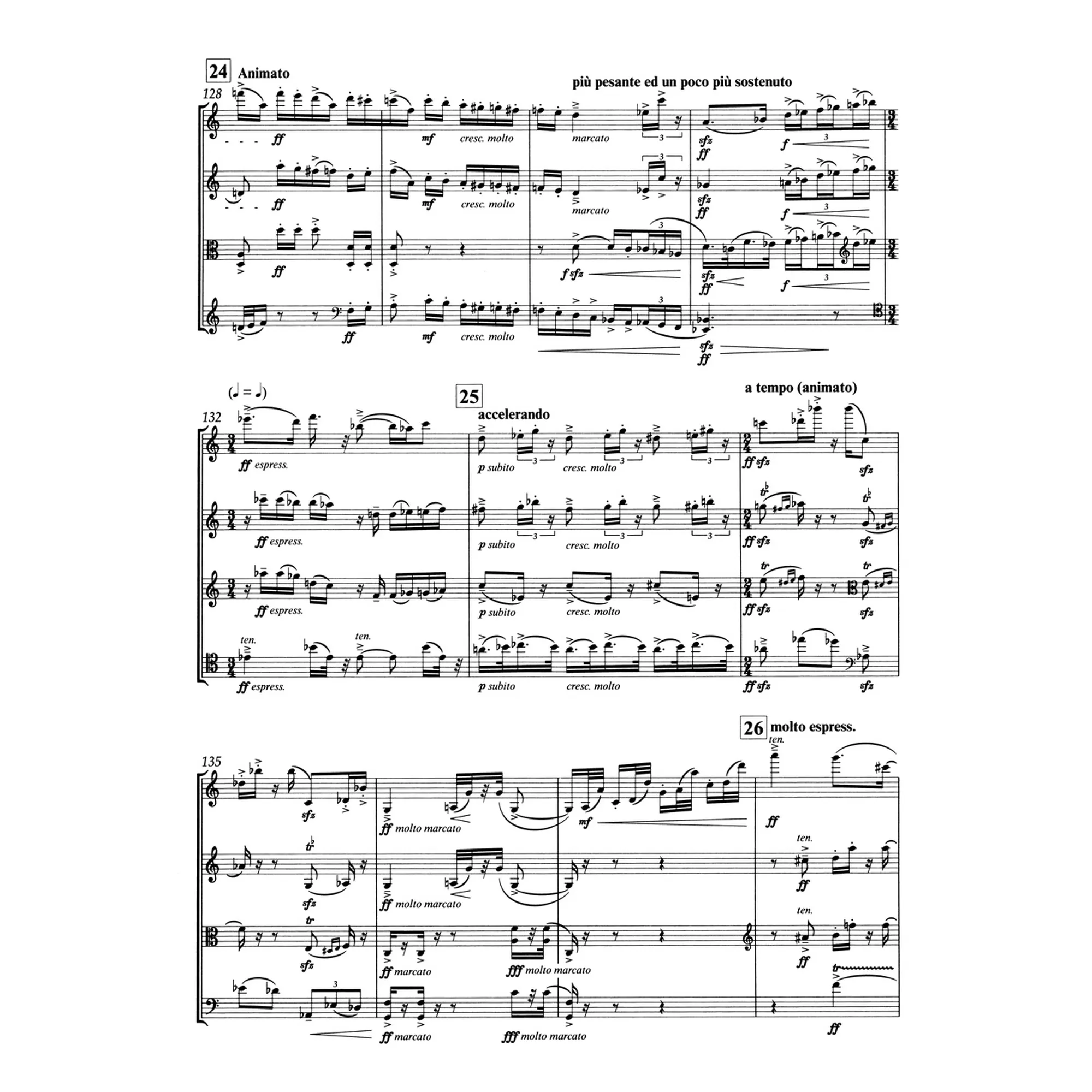 Quartett 2, op. 31