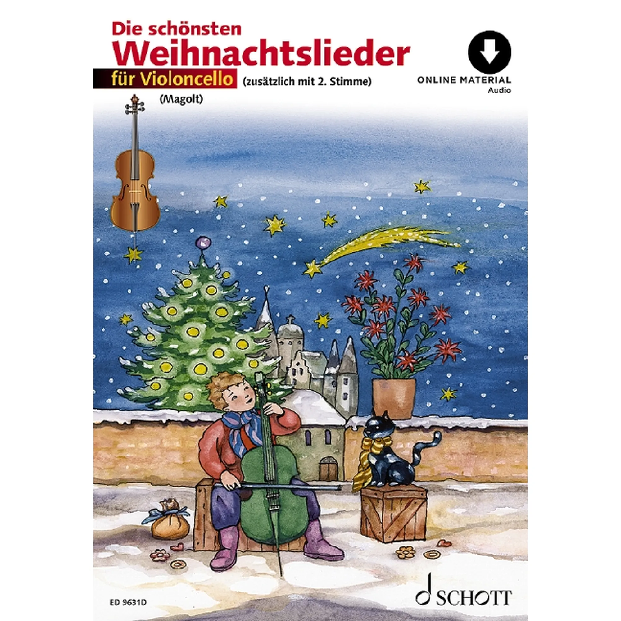 Die schönsten Weihnachtslieder für Violoncello
