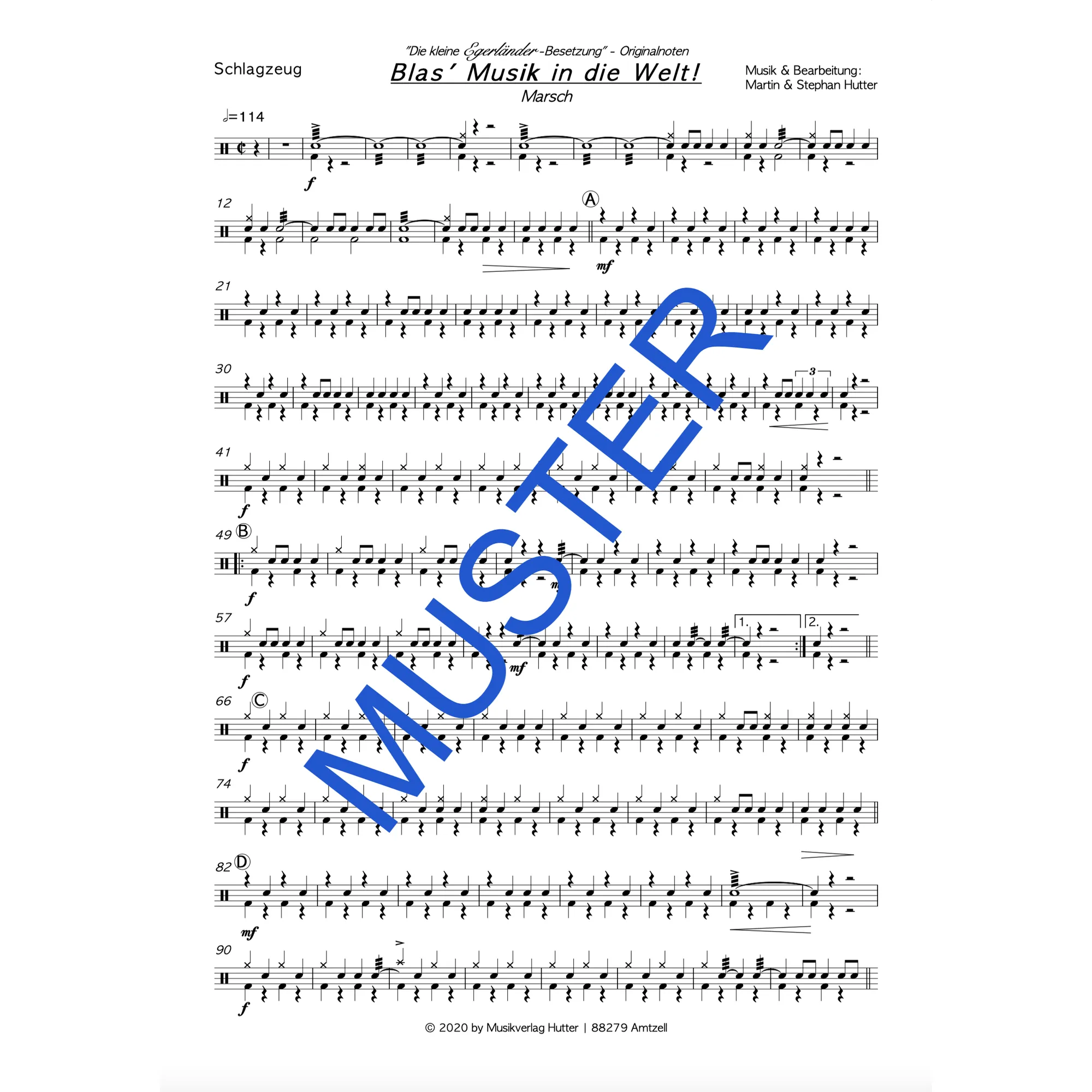 Play along - Blas Musik in die Welt!