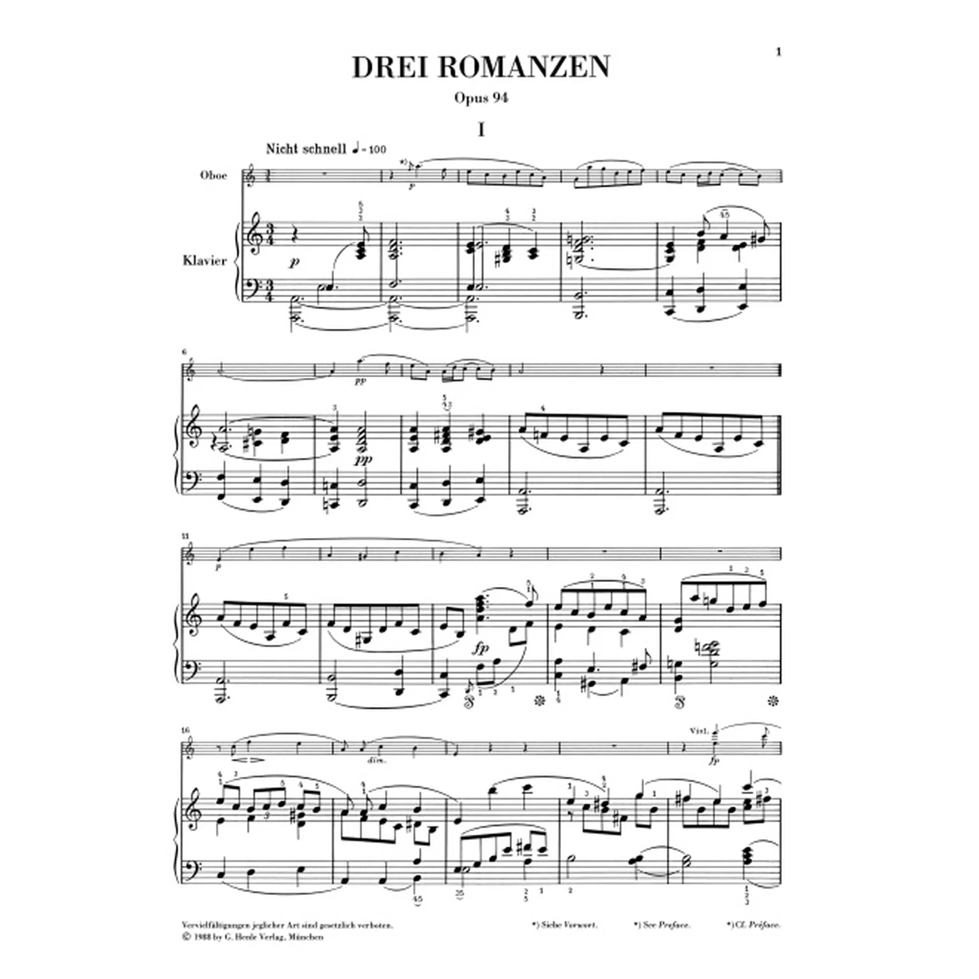 Romanzen op. 94