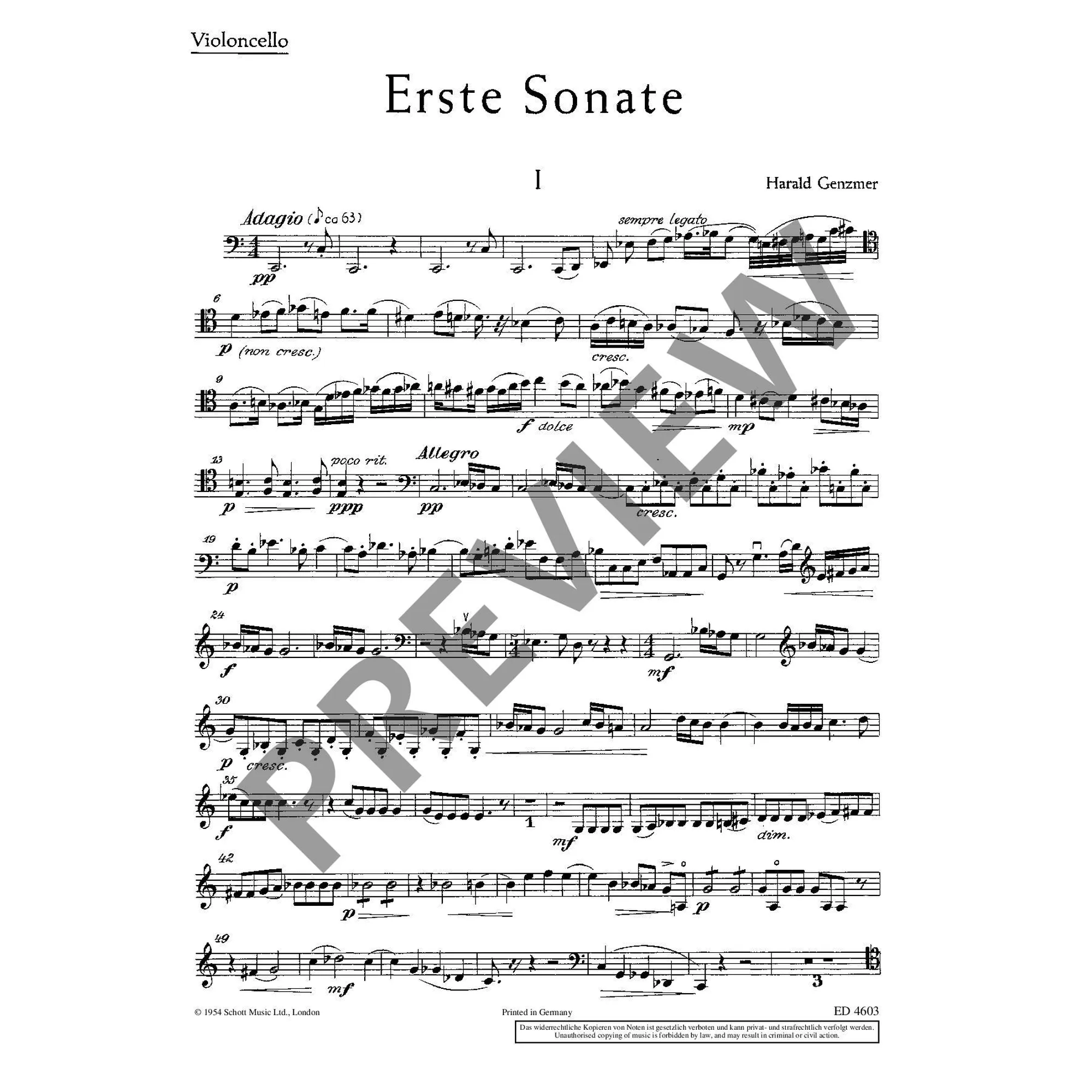 Sonate 1