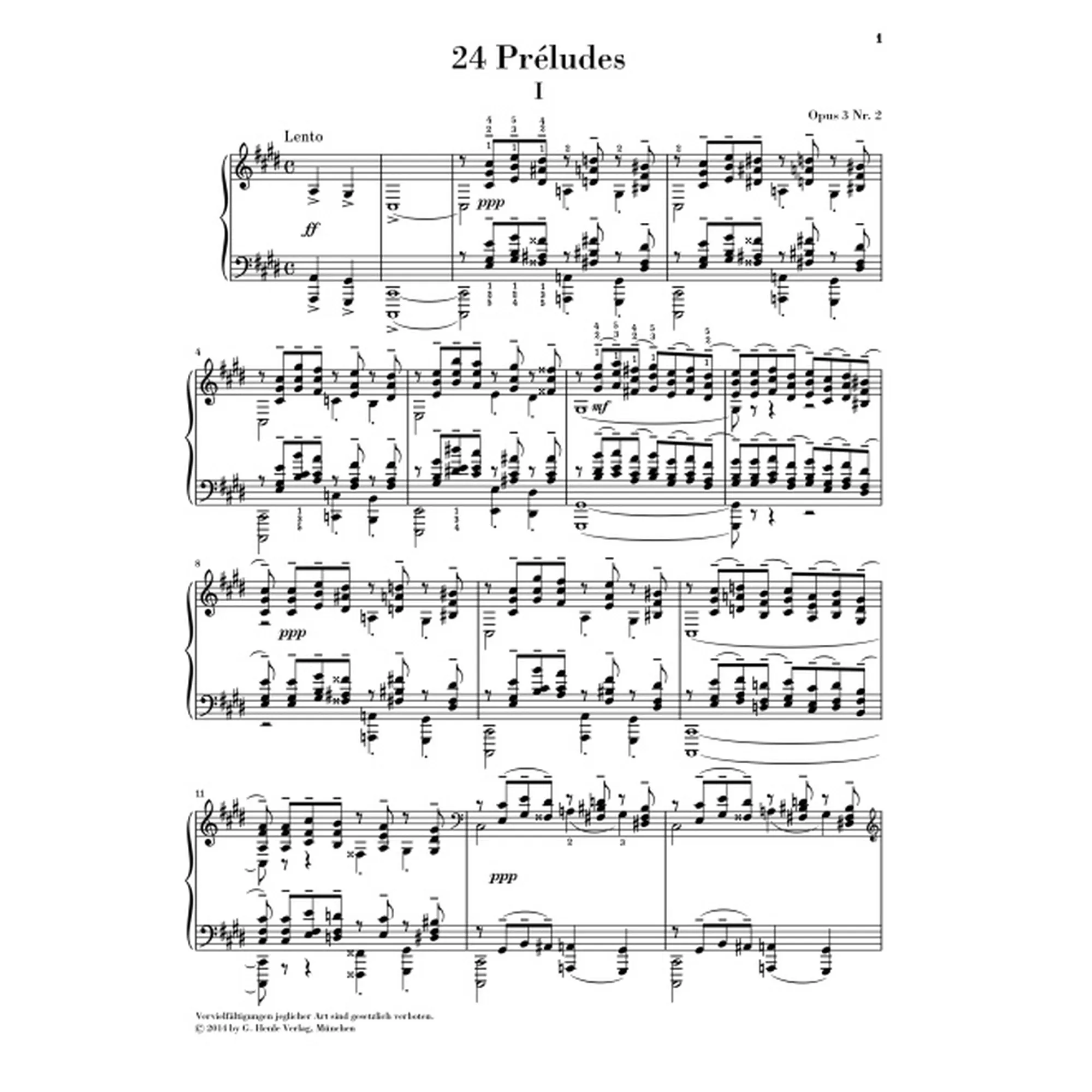24 Préludes
