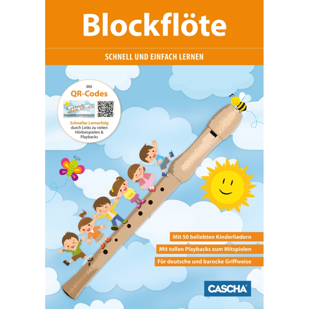 Blockflöte schnell und einfach lernen (QR-Codes)