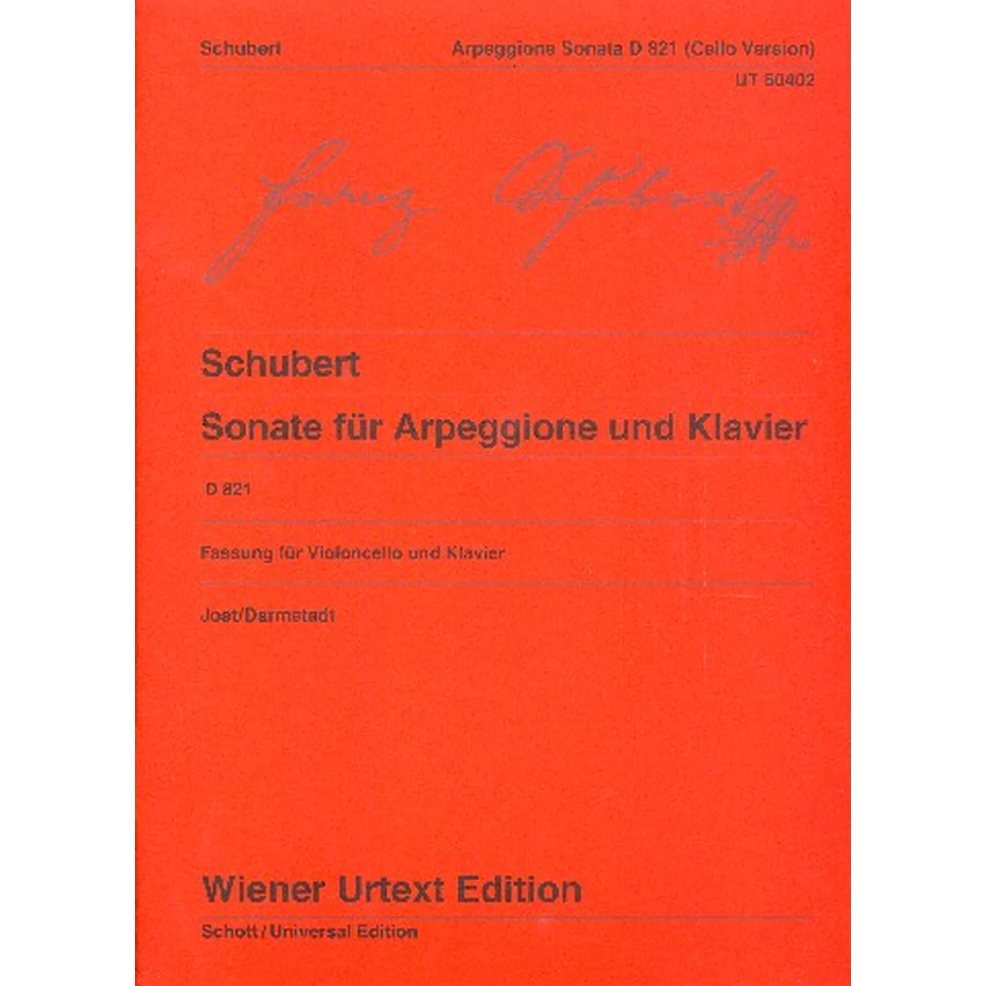 Sonate für Arpeggione und Klavier D821
