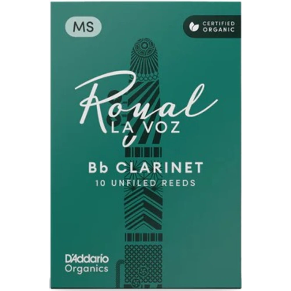 D'Addario Woodwinds Royal La Voz Organic MS