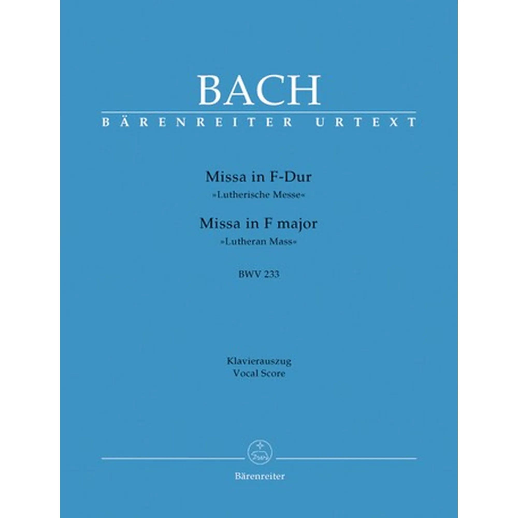 Messe F-Dur BWV 233