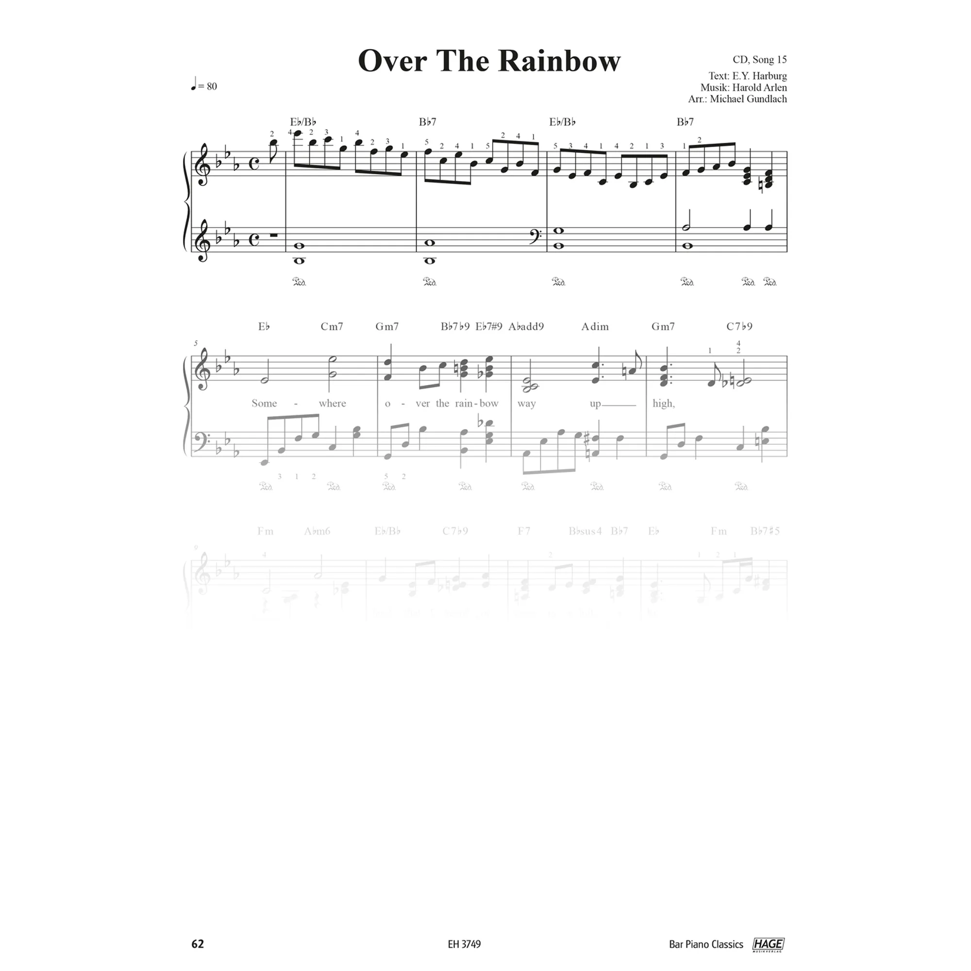 Bar Piano Classics - 20 bekannte Songs