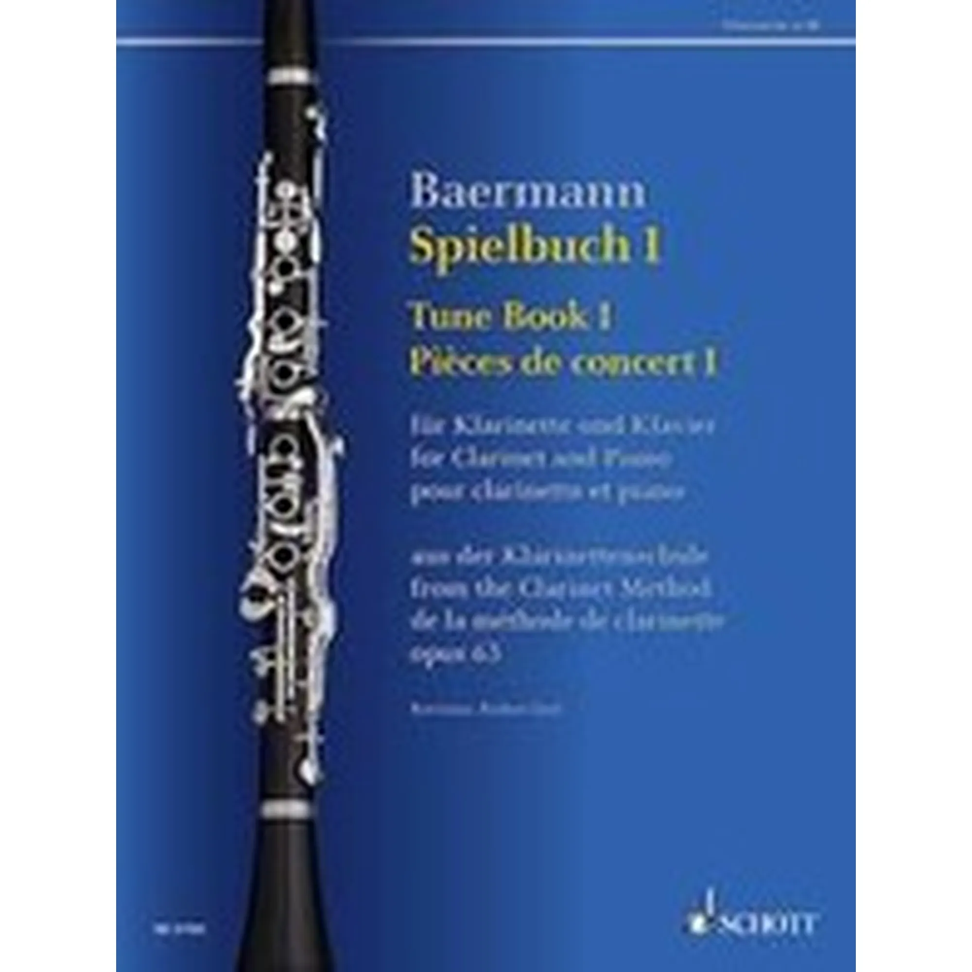 Spielbuch Band 1 aus der Klarinettenschule op.63