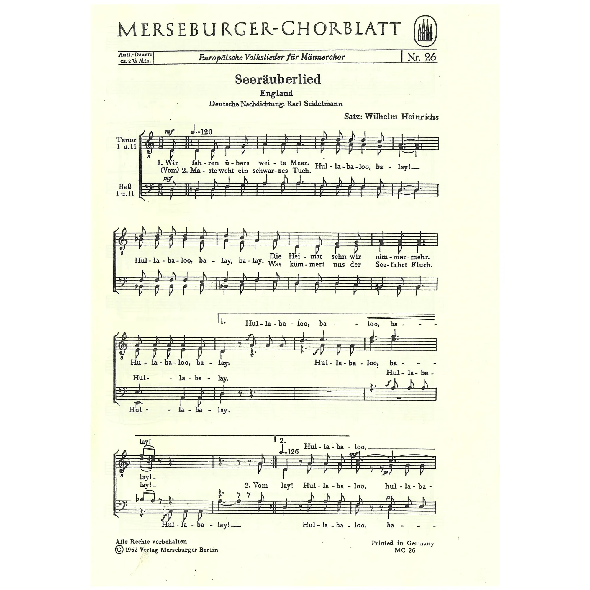 Seeräuberlied