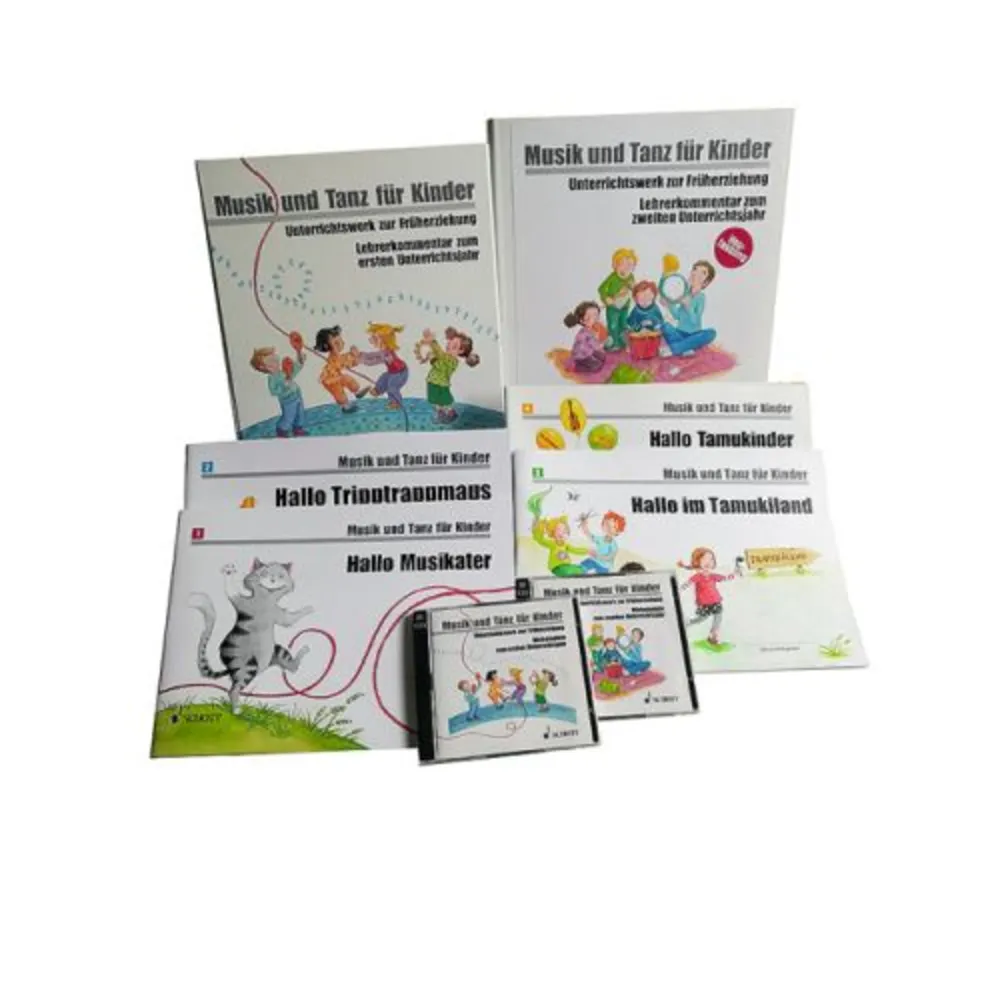 Musik und Tanz für Kinder Kombi-Pack 1. und 2. Unterrichtsjahr Combina