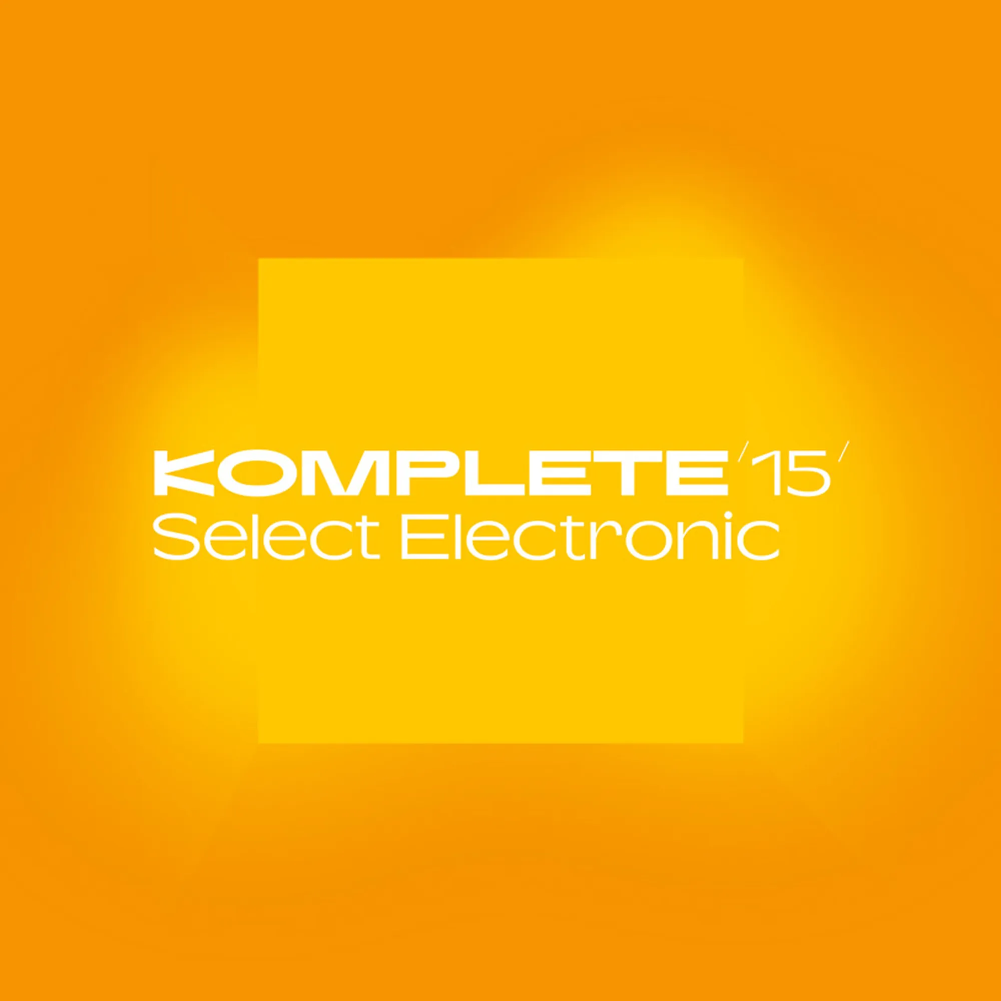 Native Instruments Komplete 15 Select ELECTRONIC