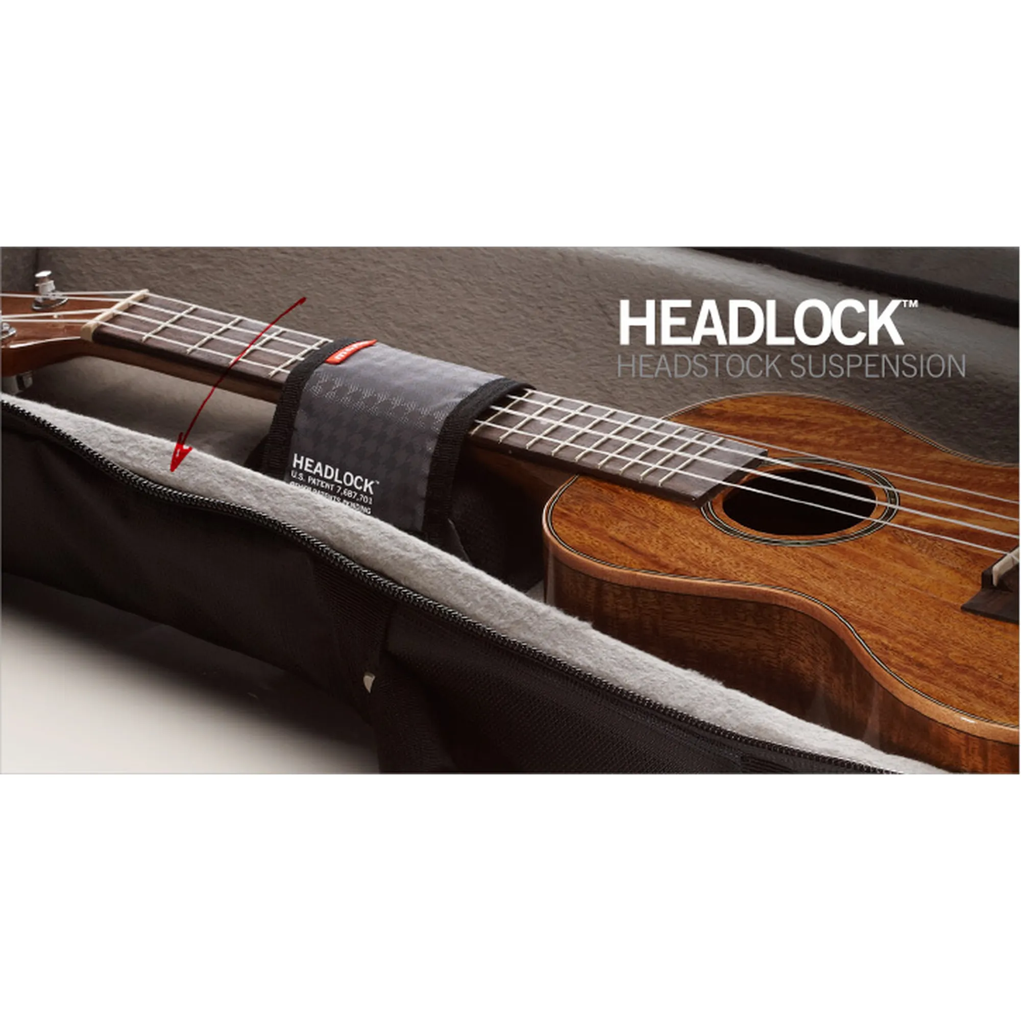 MONO Cases M80-UC-BLK Concert Ukulele - Black