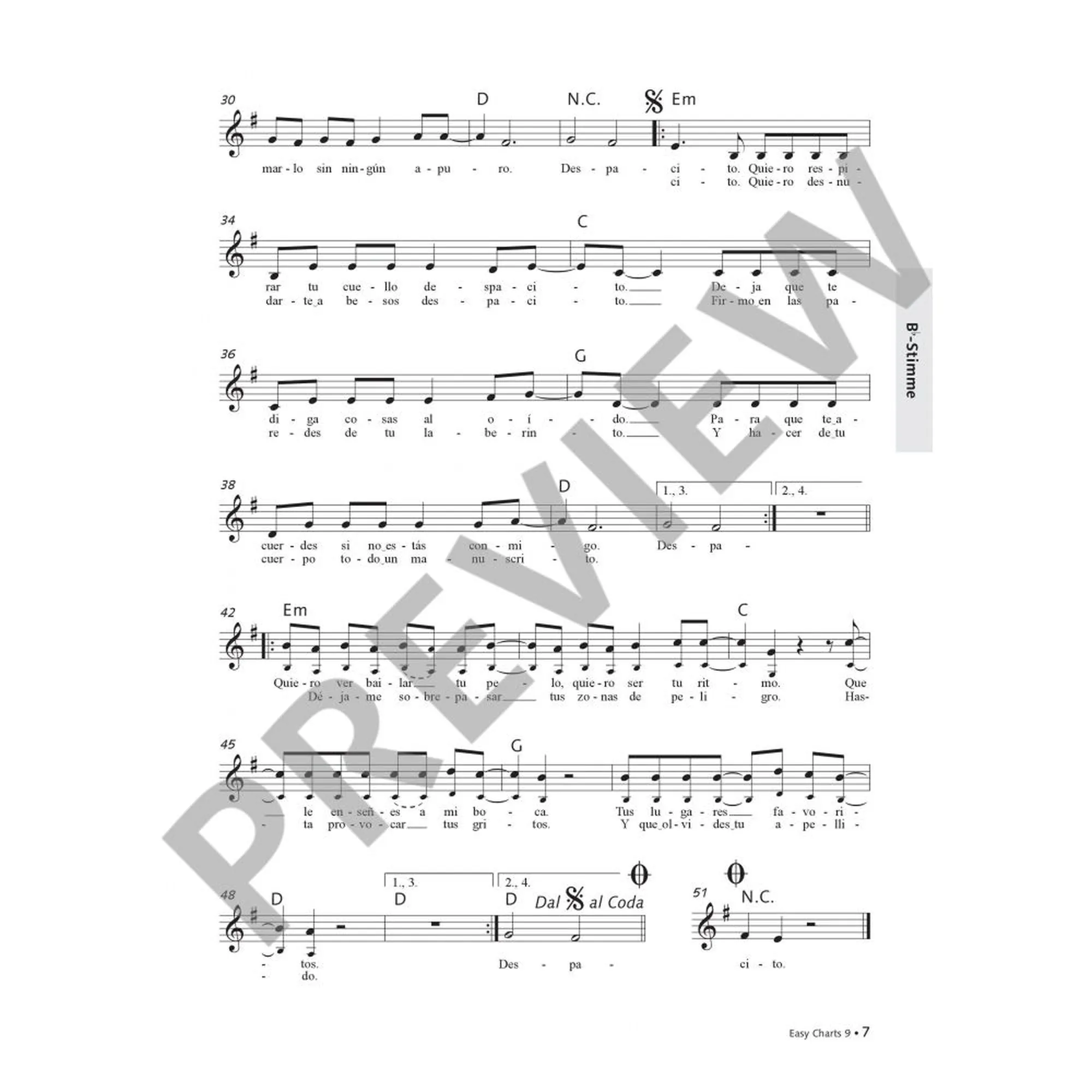 Easy Charts Playalong Band 9