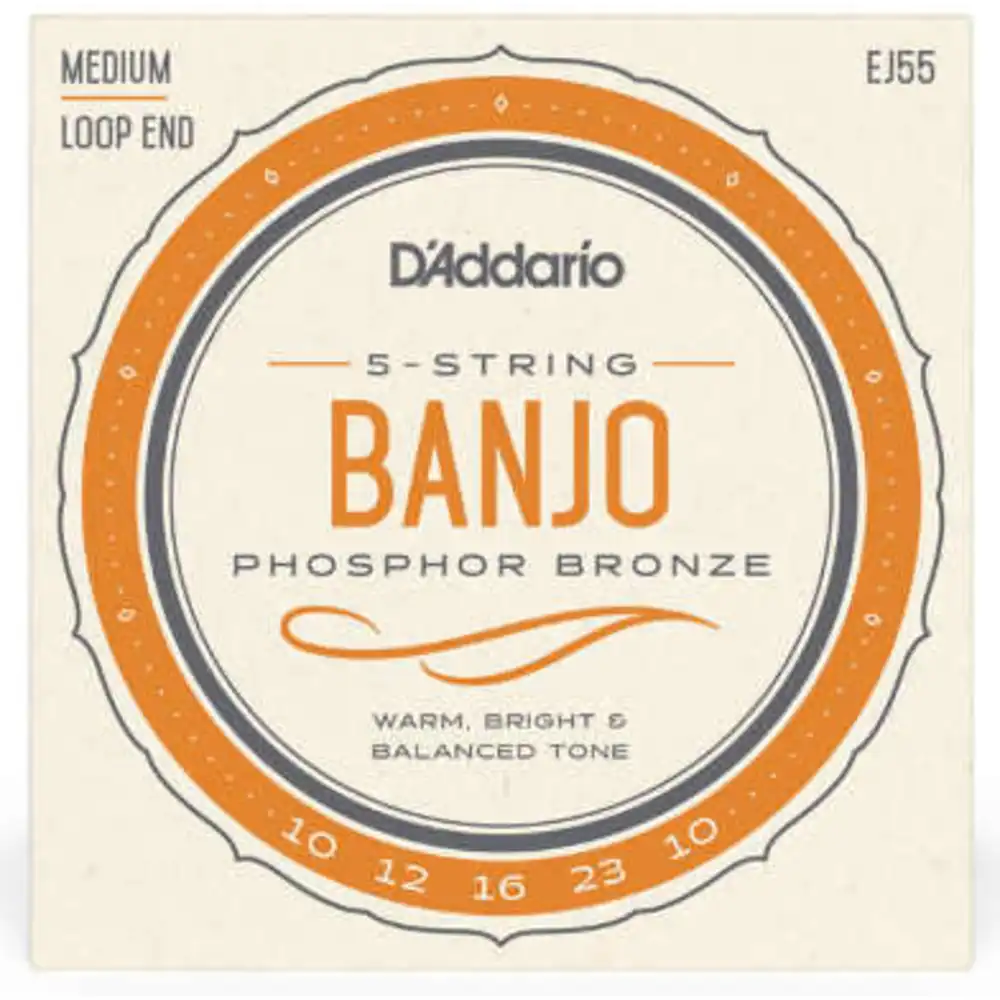 D´Addario EJ55 Tenor Banjo 5-String Med