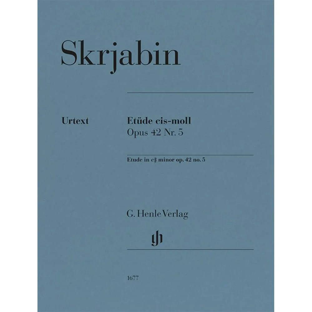 Etüde cis-moll op. 42 Nr. 5