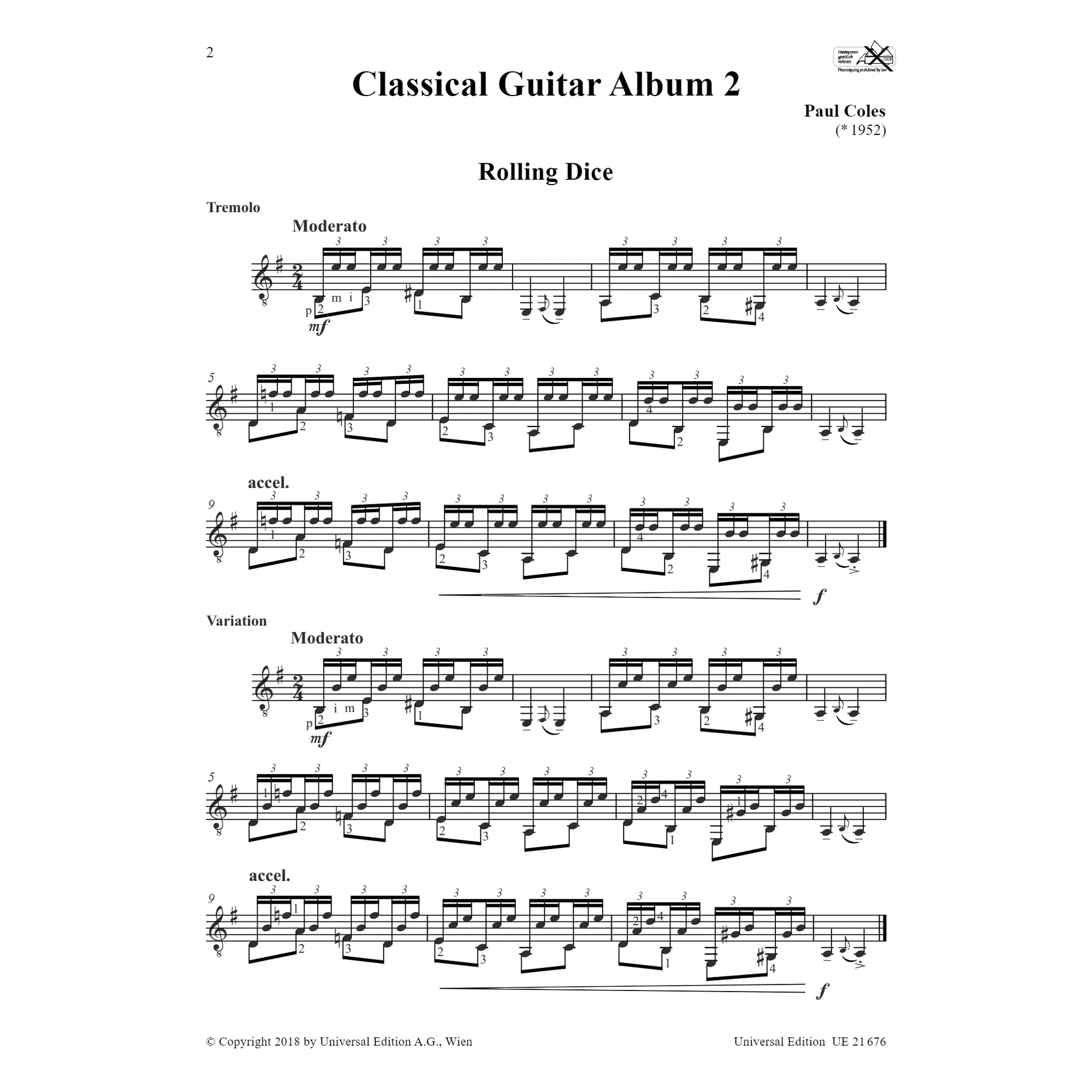 Classical Guitar Album 2