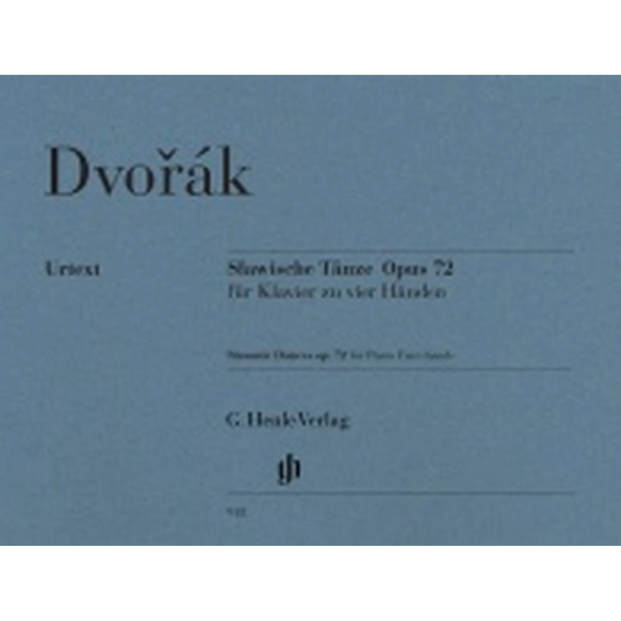 Slawische Tänze op. 72
