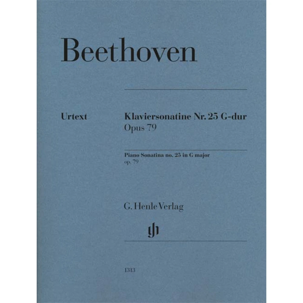 Klaviersonate Nr. 25 G-dur op. 79 PA