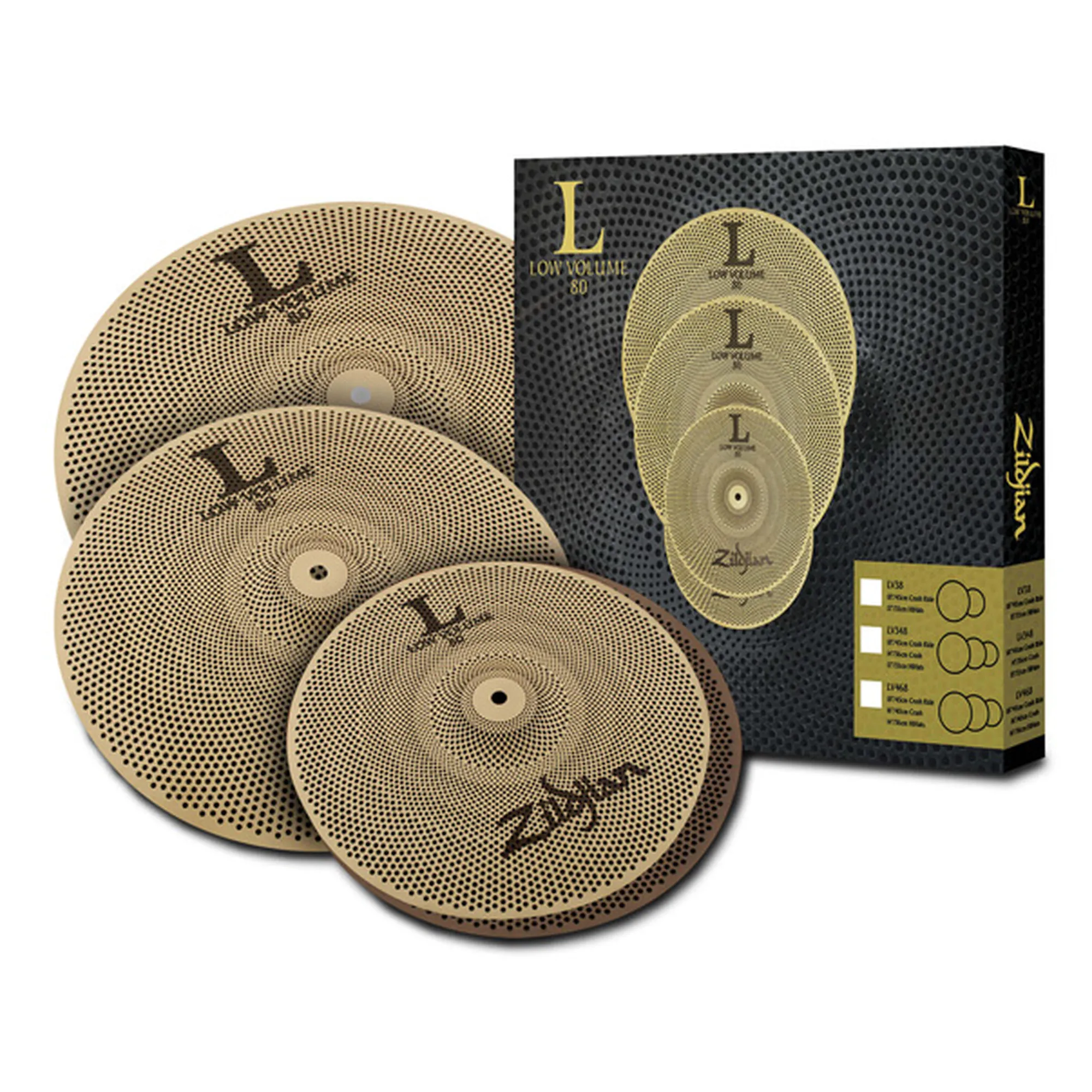 Zildjian LV348 Low Volume Set